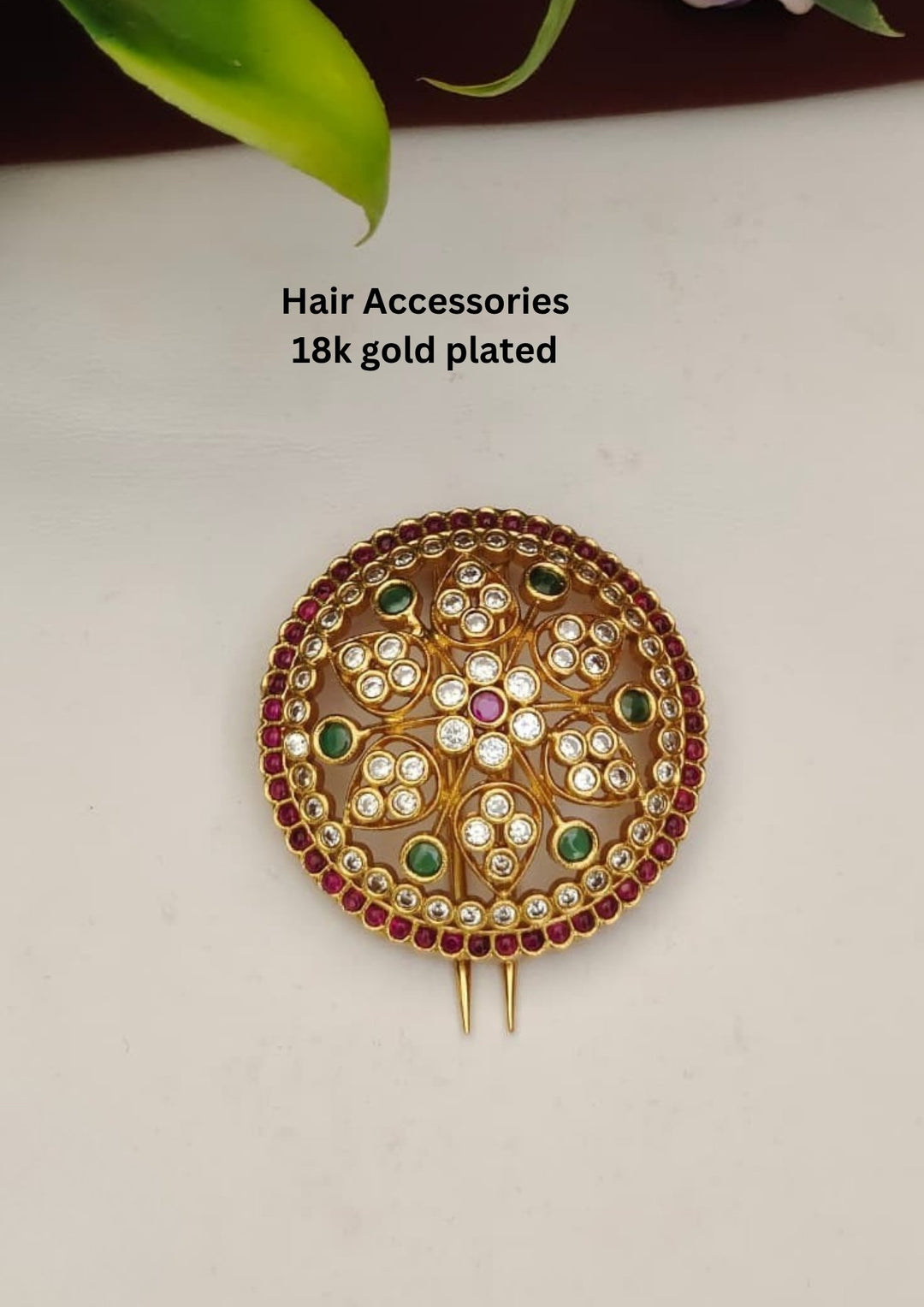 Kundan Hair Accessories s70074