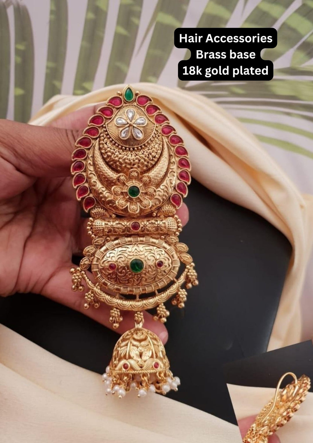 Kundan Hair Accessories g10899