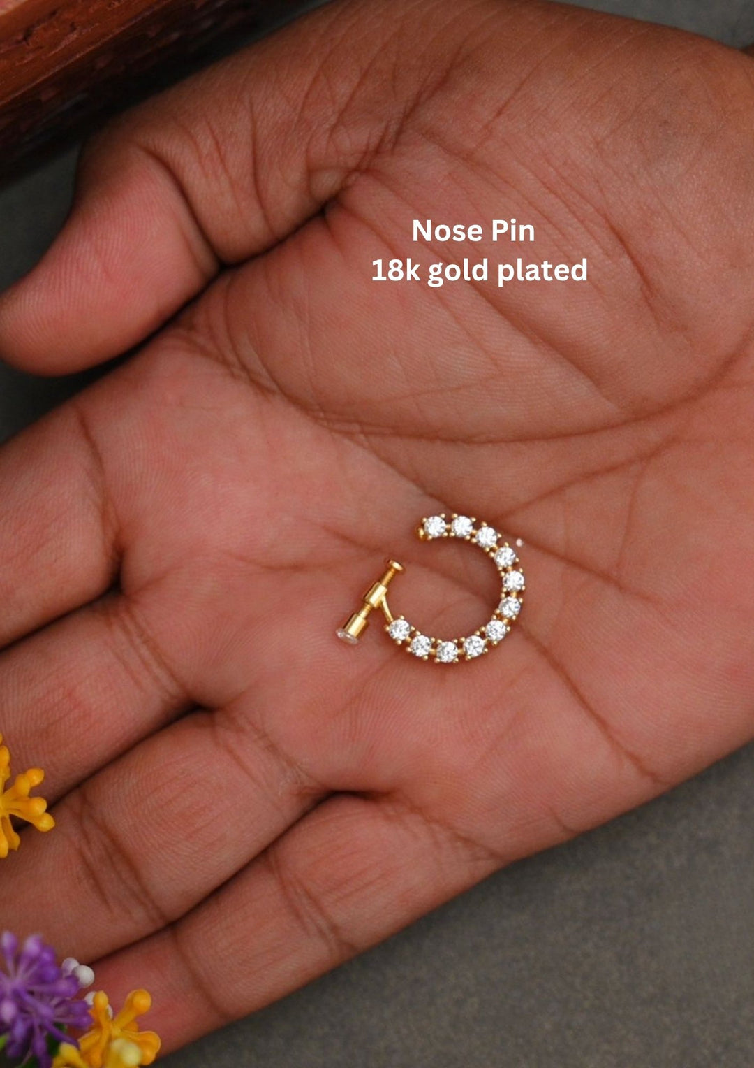 Pure Zirconian Diamond Nose Pin dp81507