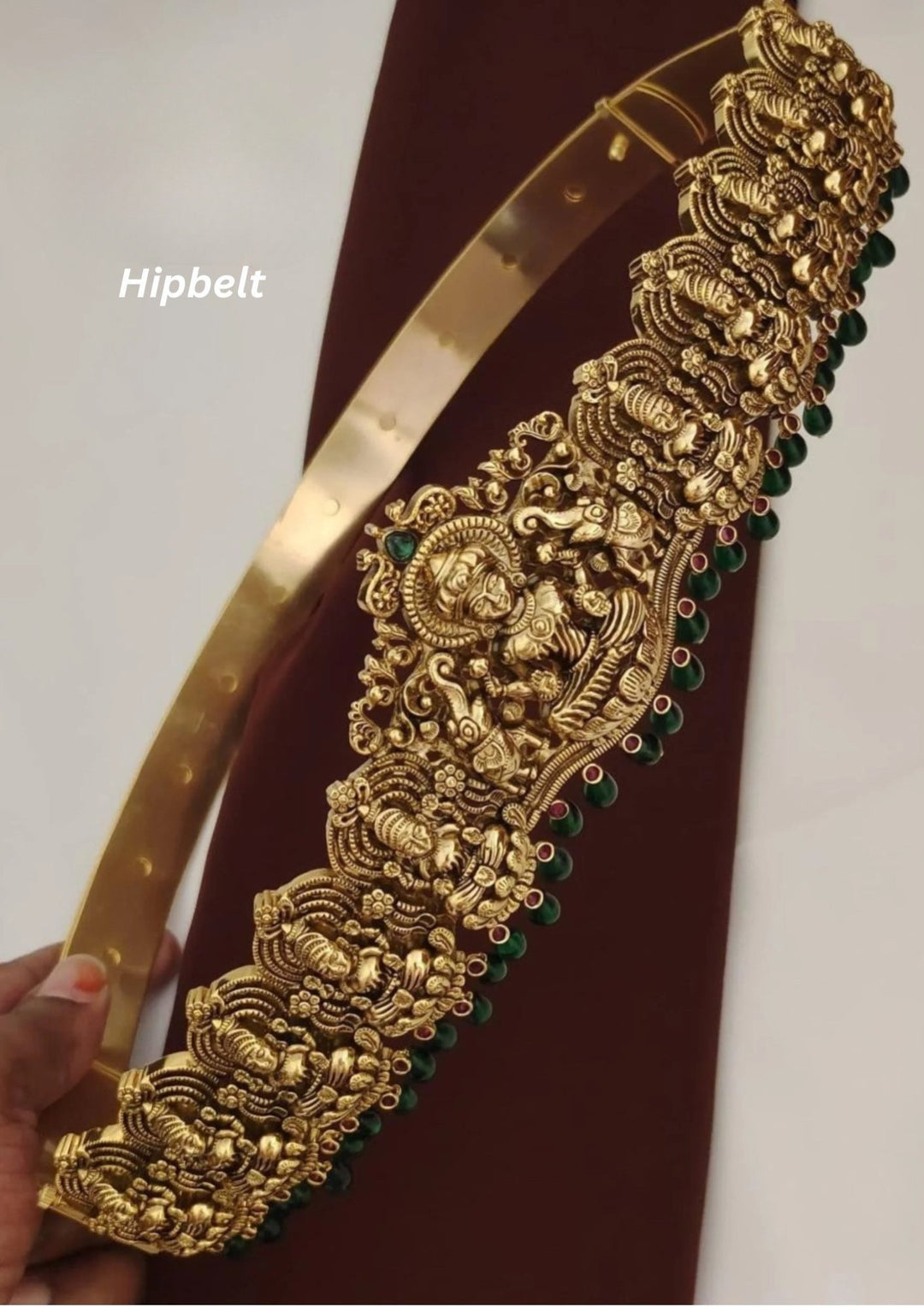Kundan Temple Hipbelt (Vaddanam) s500064