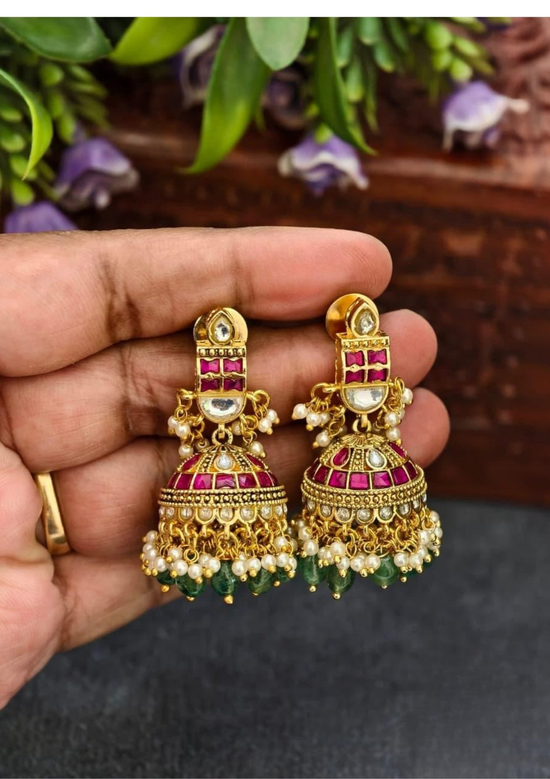 Kundan Earrings s260522