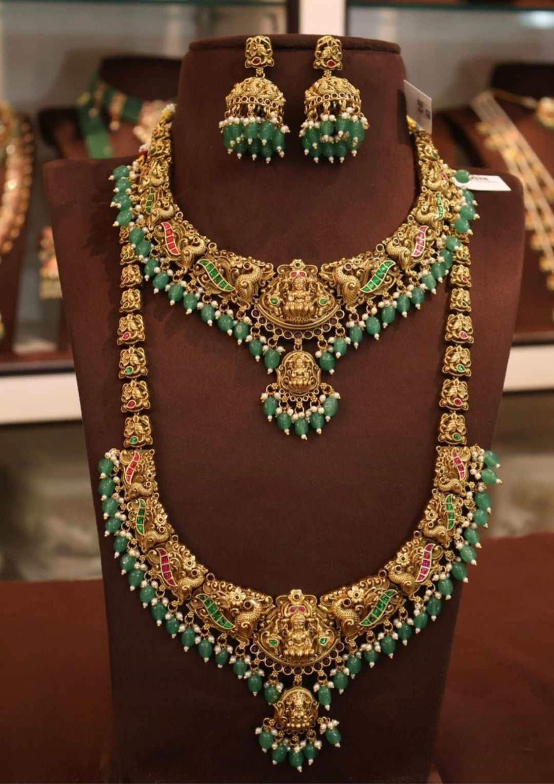 Kundan Temple   Necklace With Earrings s 1000059