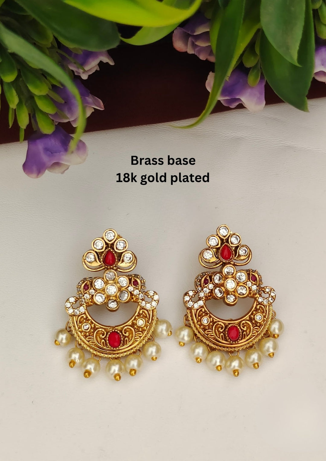 Kundan Earrings s70074