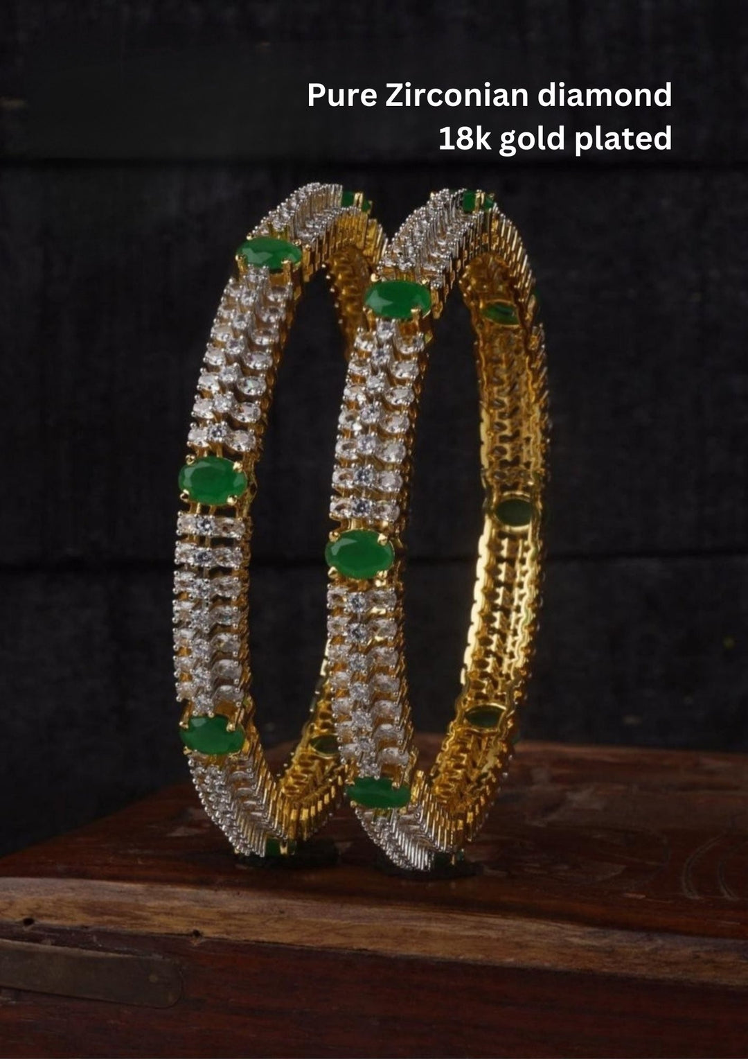 Pure Zirconian Diamond Bangles c 1013020