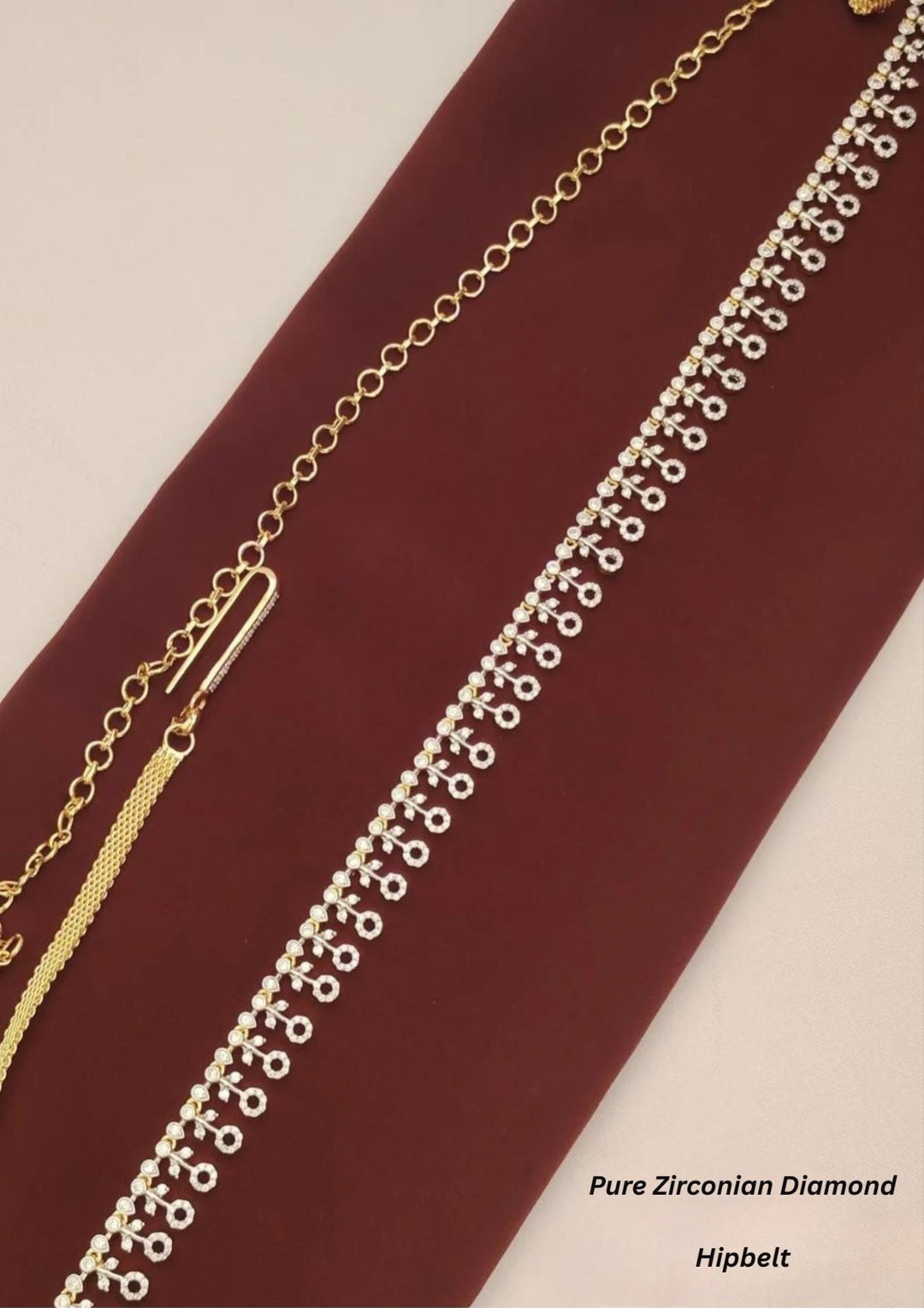 Pure Zirconian Diamond  Hipbelt (Vaddanam) s230091