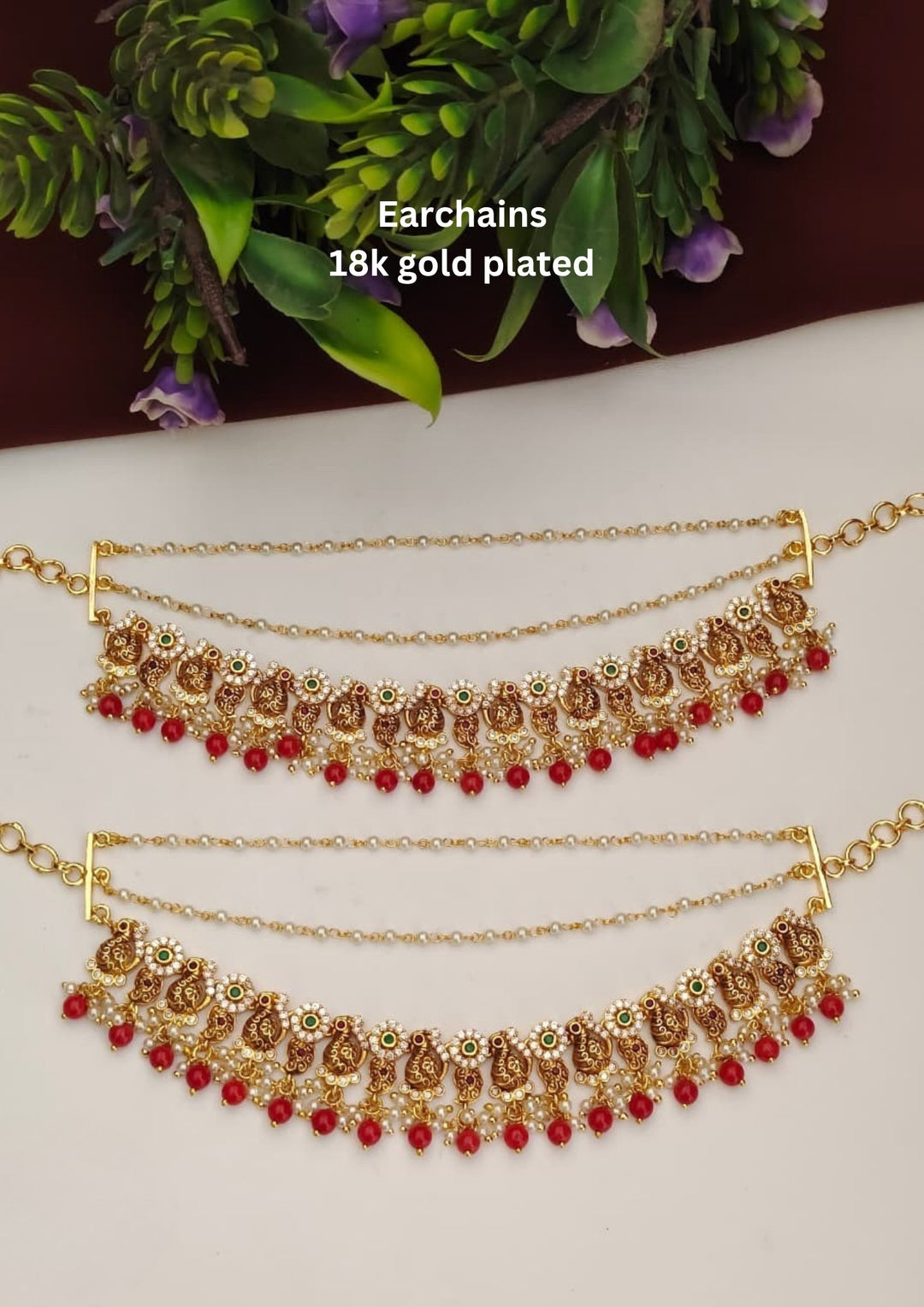 Kundan Earchains s170031