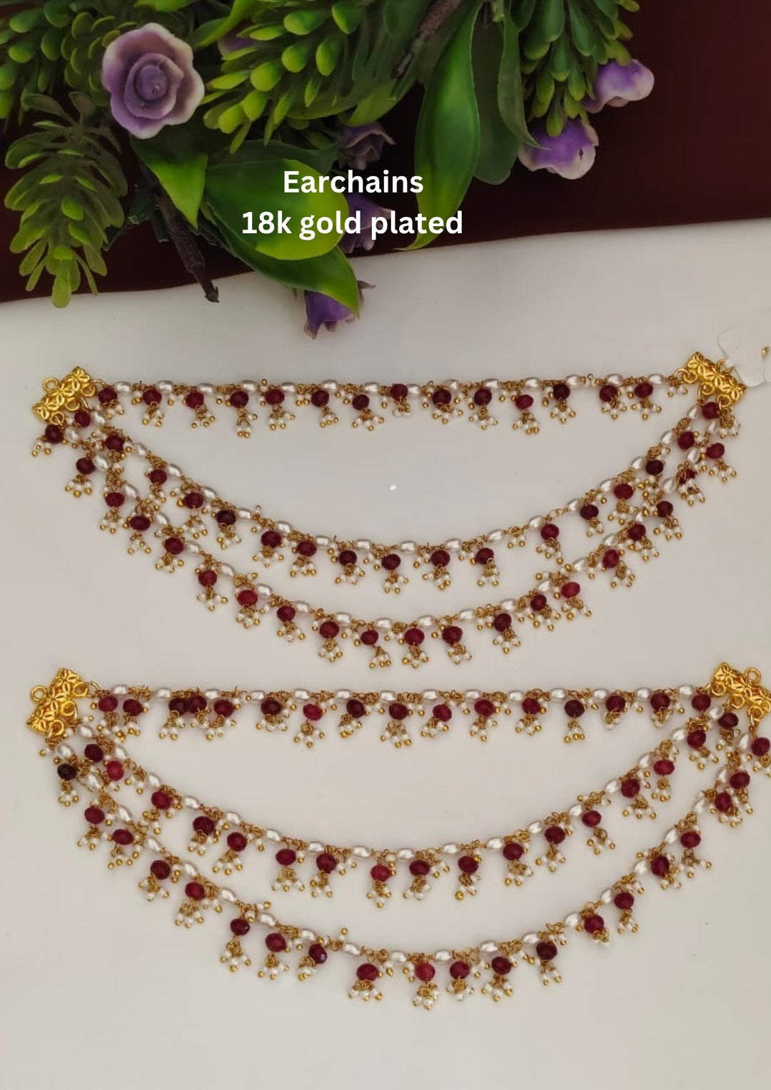 Kundan Earchains s200061