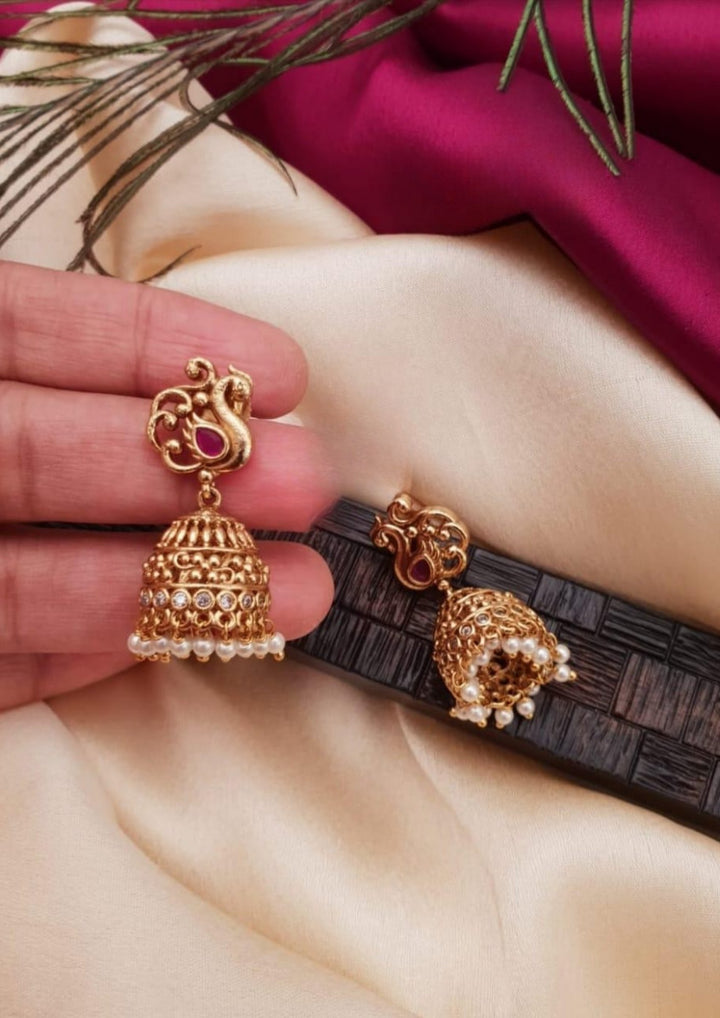 Kundan Jhumkas g10399