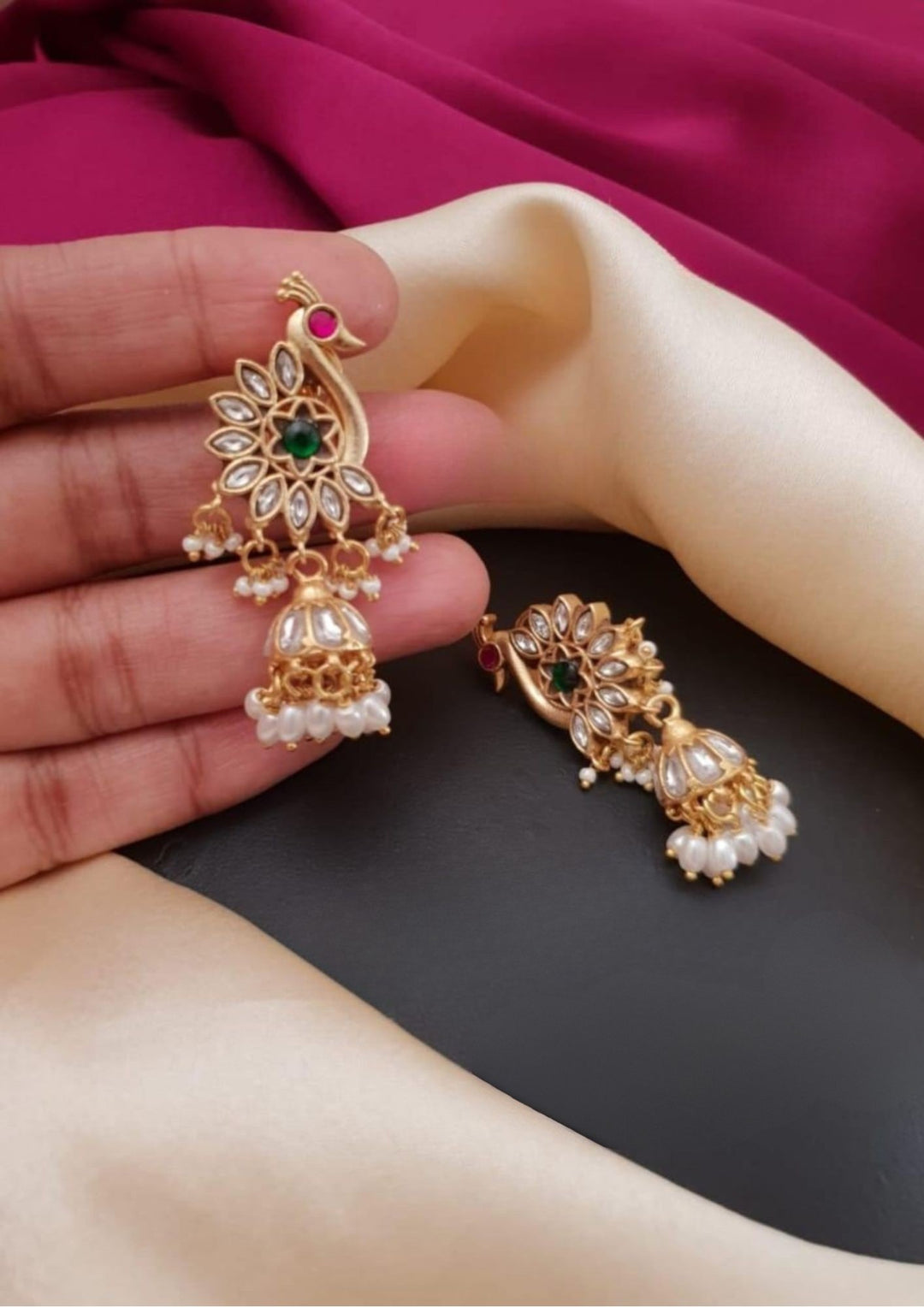 Jadau Kundan Earings g101350