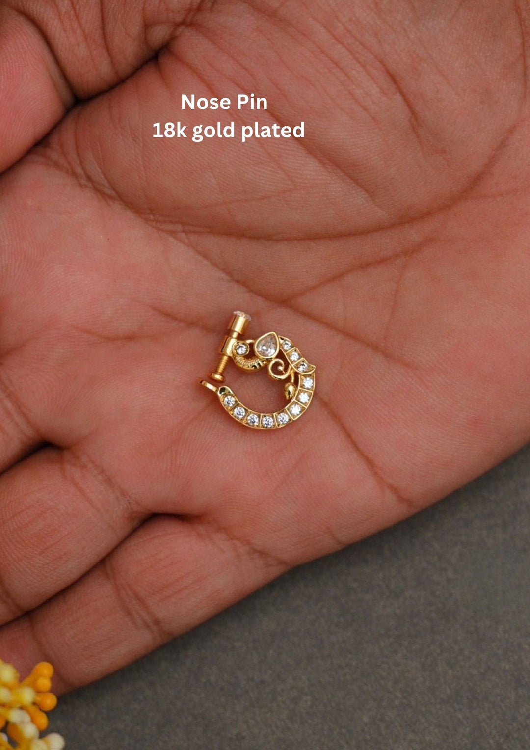Pure Zirconian Diamond Nose Pin dp81507