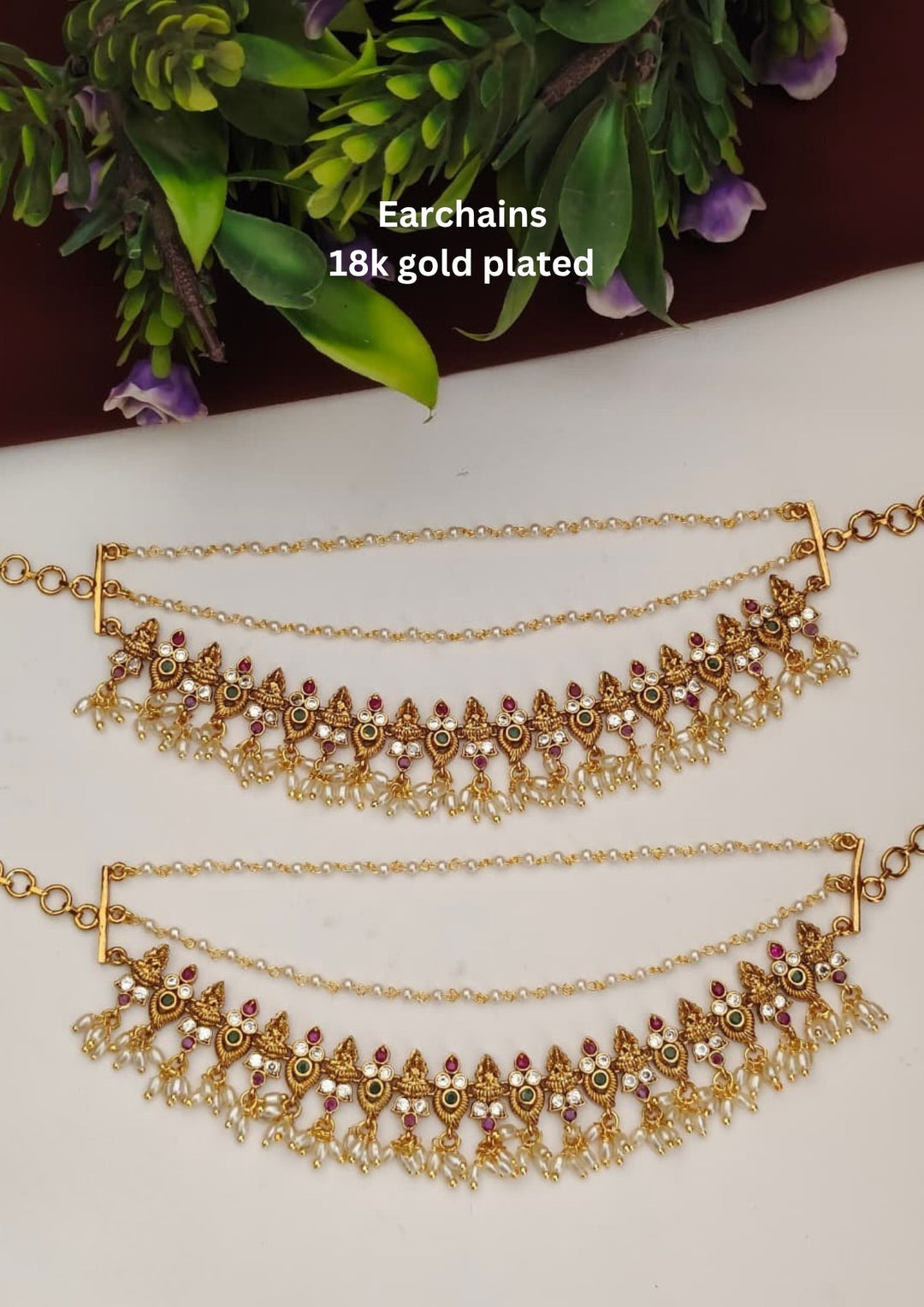 Kundan Earchains s170031