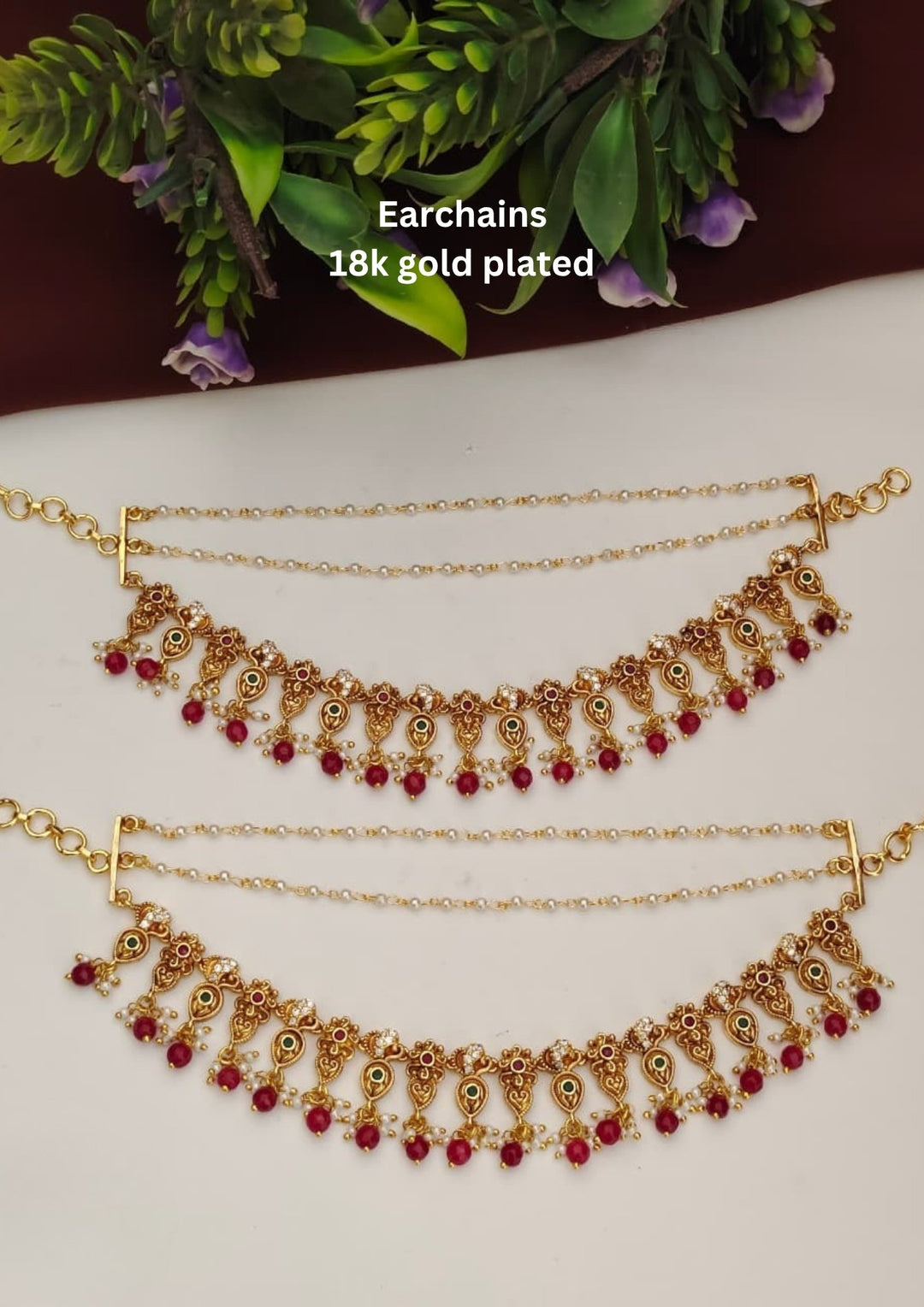 Kundan Earchains s170031