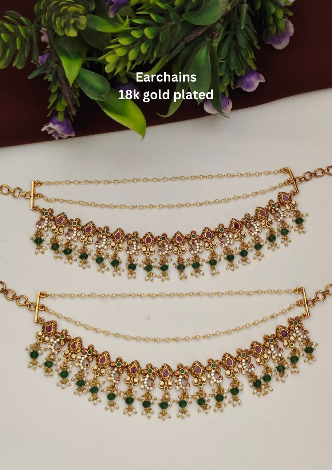 Kundan Earchains s180041