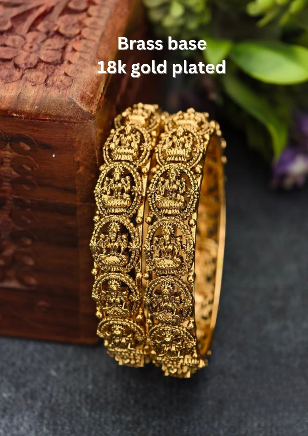 Temple Bangles (Set of 2) s140011