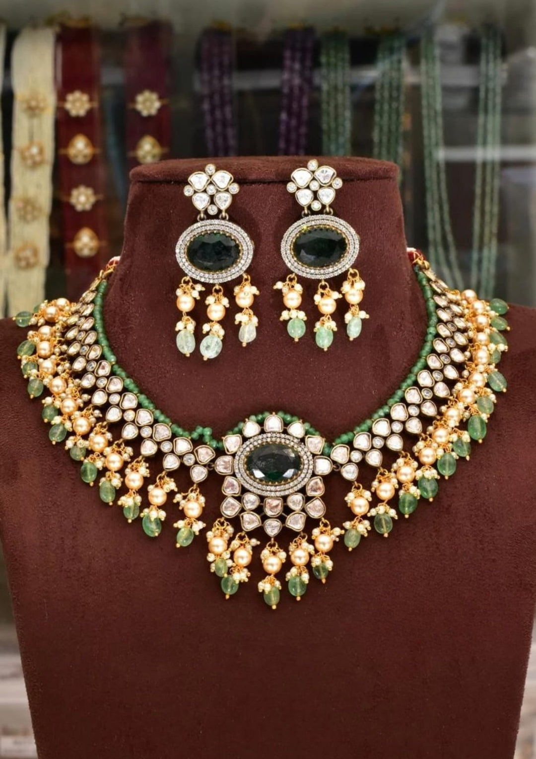 Victorian Necklace with Earrings yle675