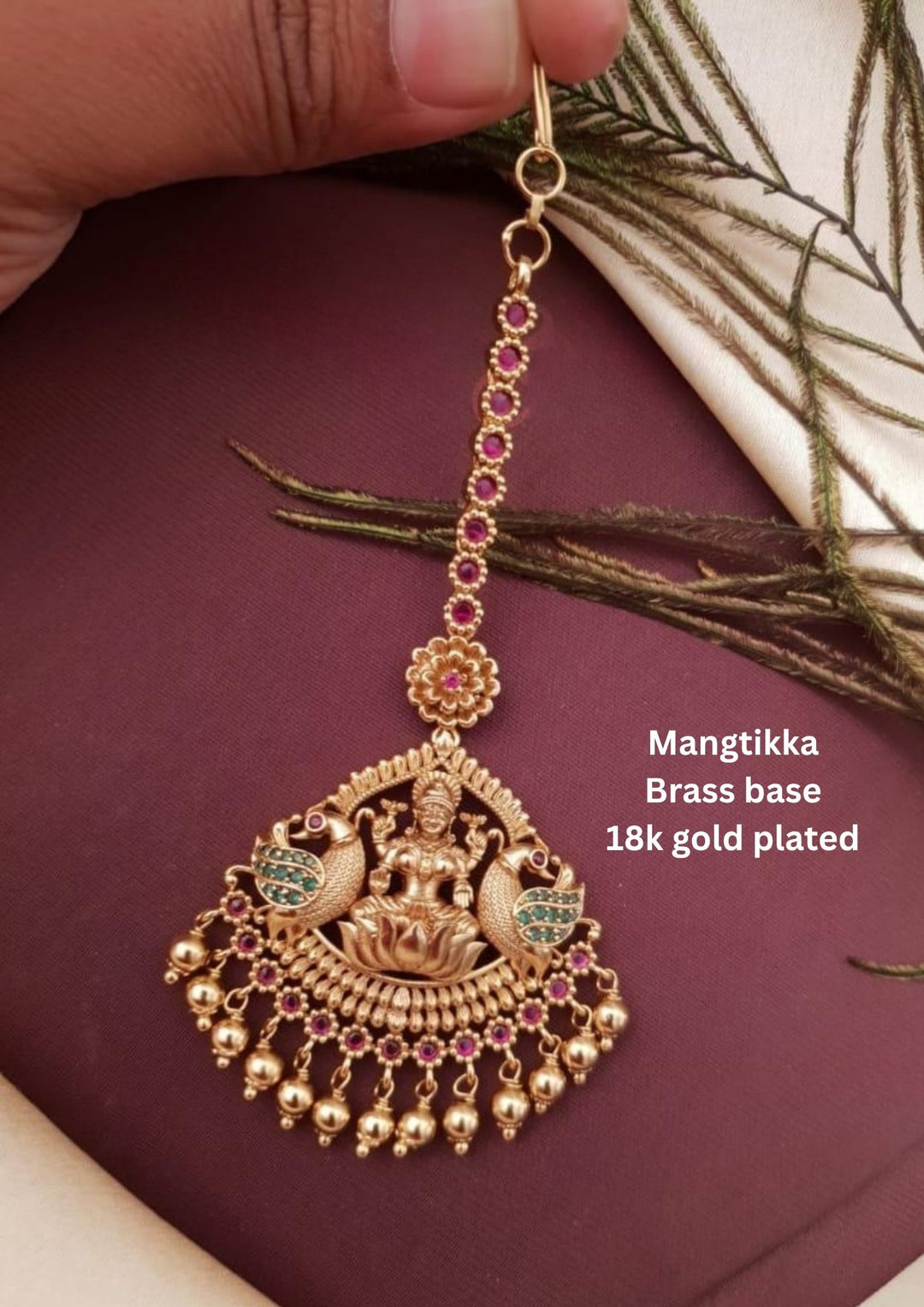 Kundan Temple Mangtikka g10499