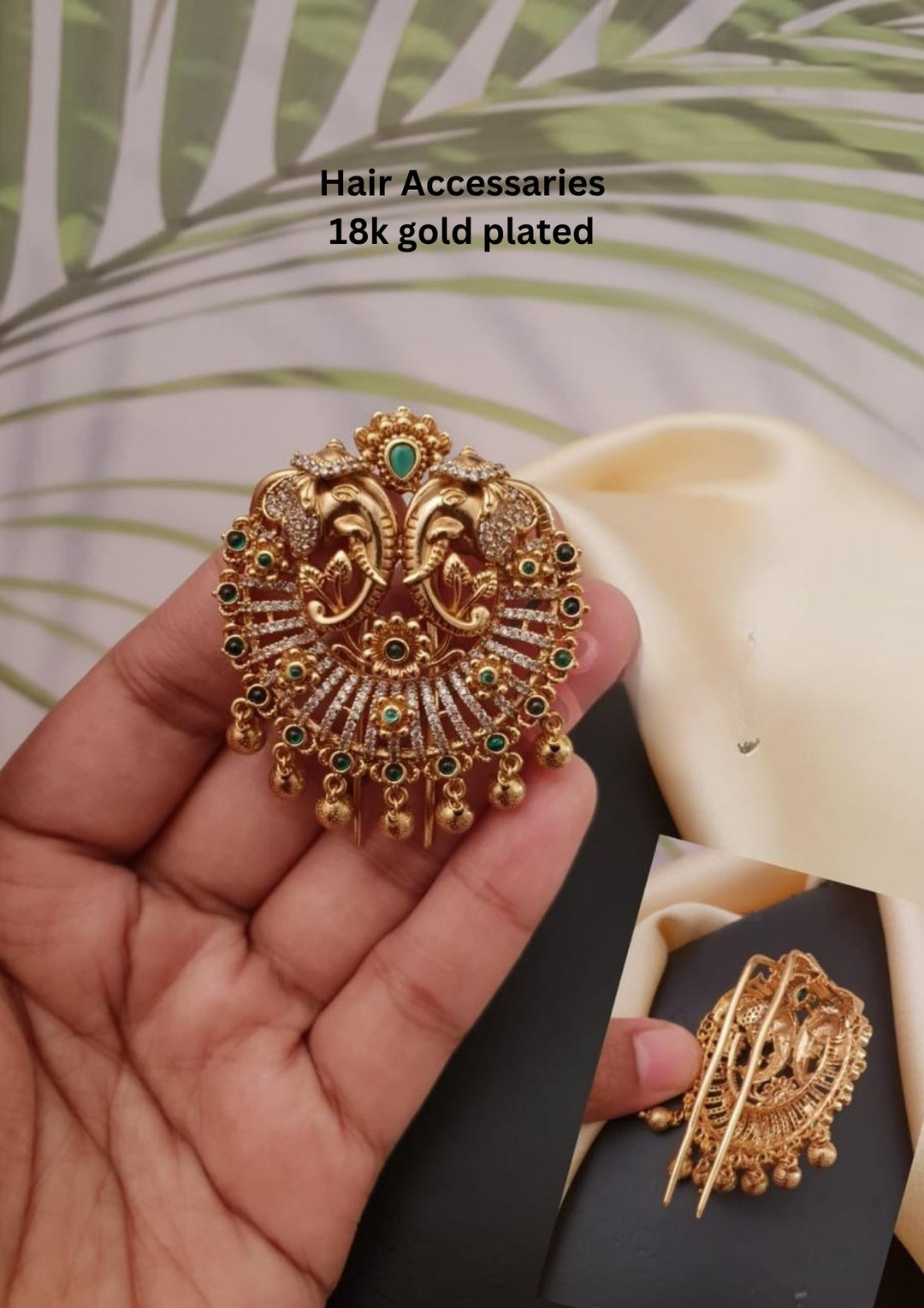Kundan Hair Accessaries g10899