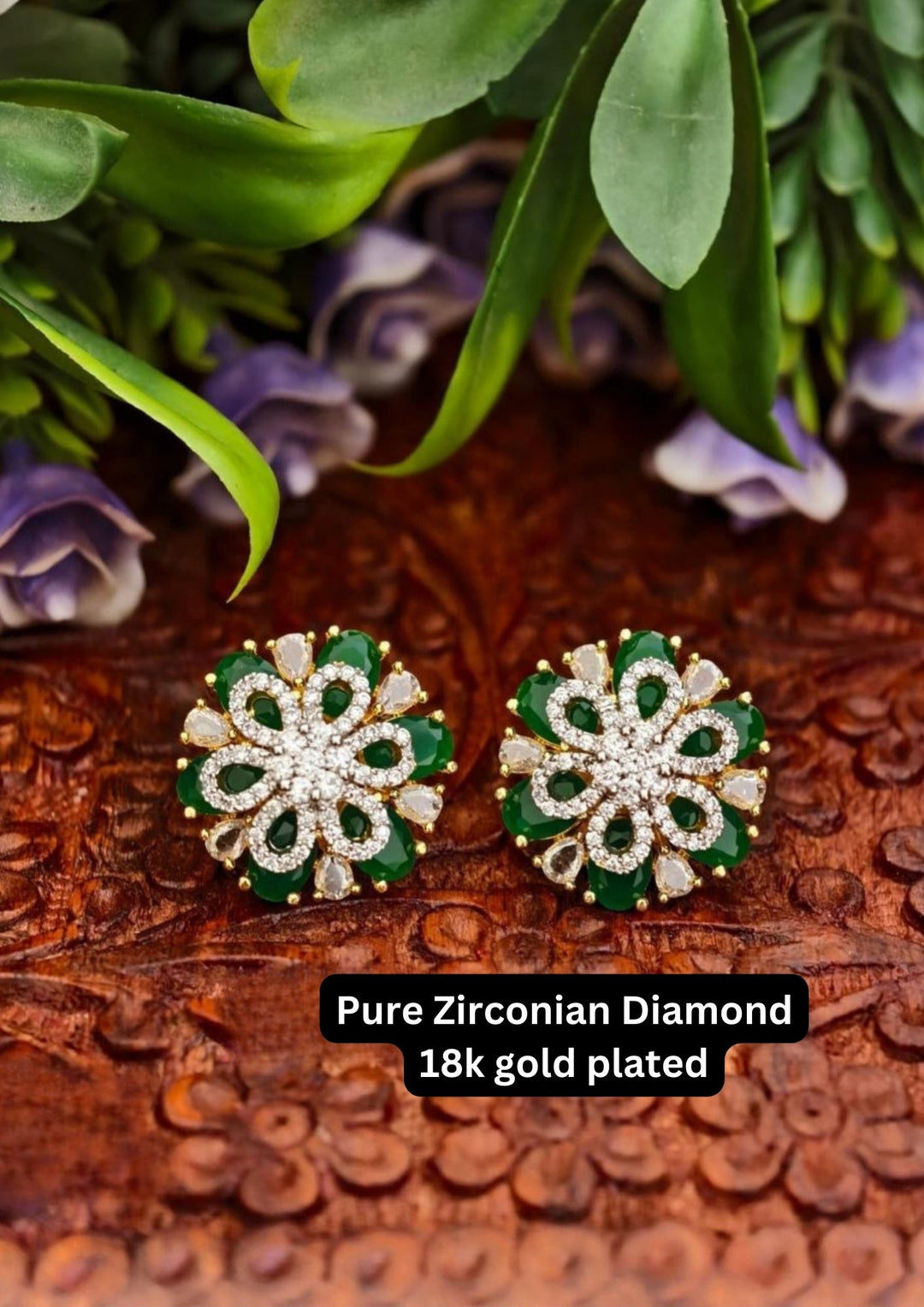Kundan Studs s 70005