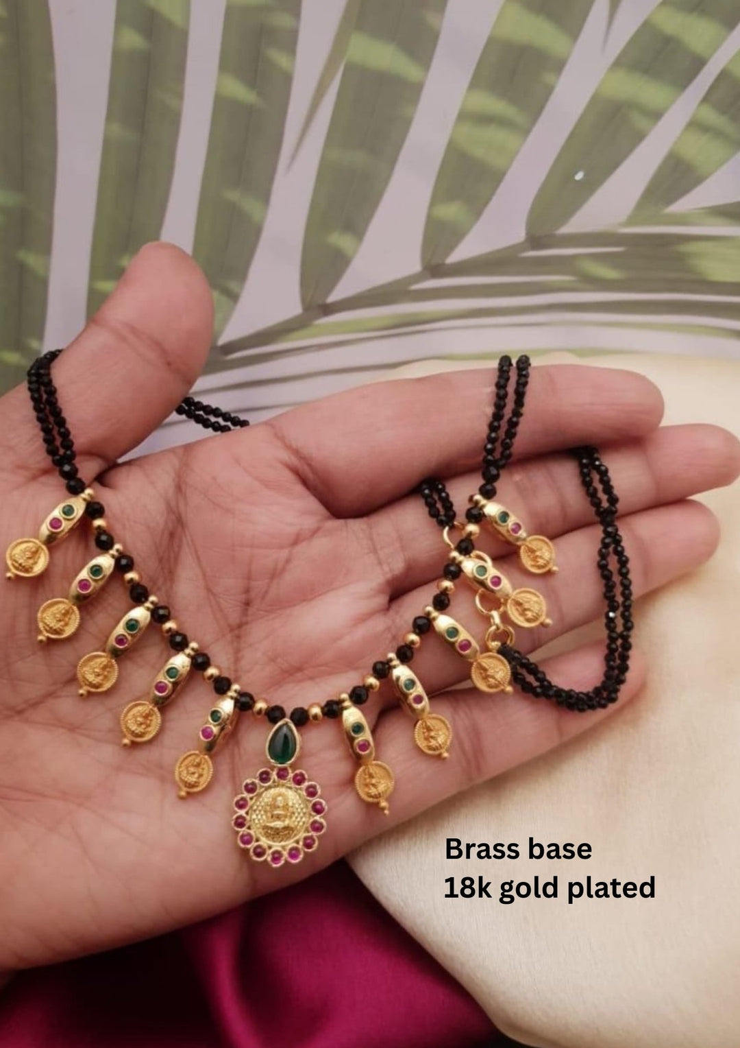 Kundan Temple Mangalsutra g 10500