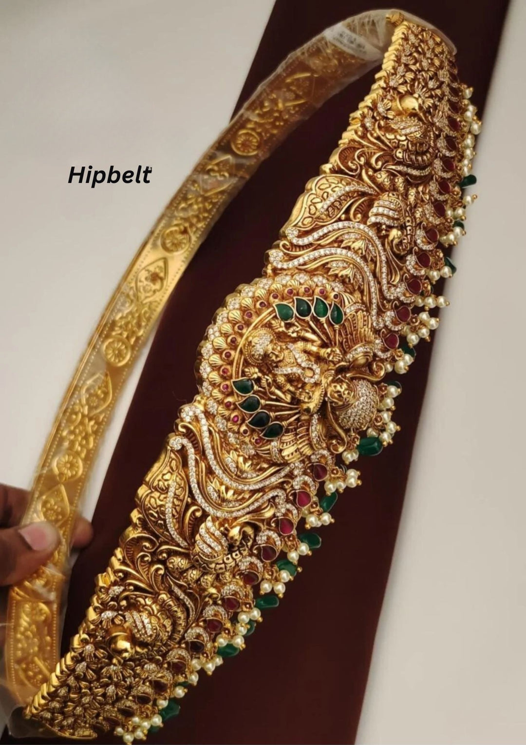 Kundan Temple Hipbelt (Vaddanam)  s520084