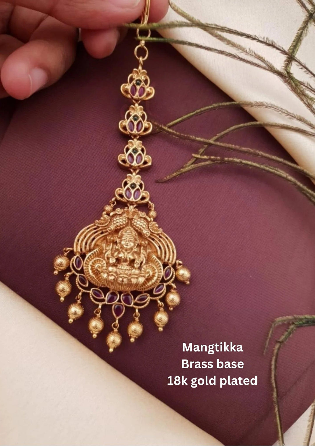 Kundan Temple Mangtikka g10750
