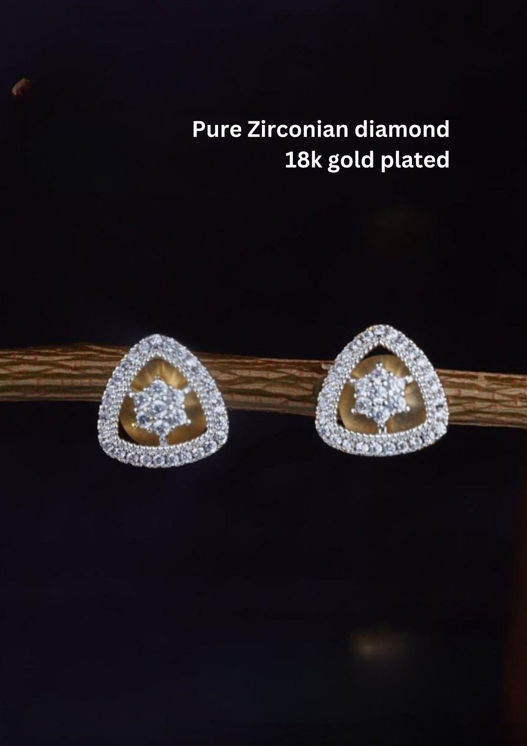 Pure Zirconian Diamond Earrings c102020
