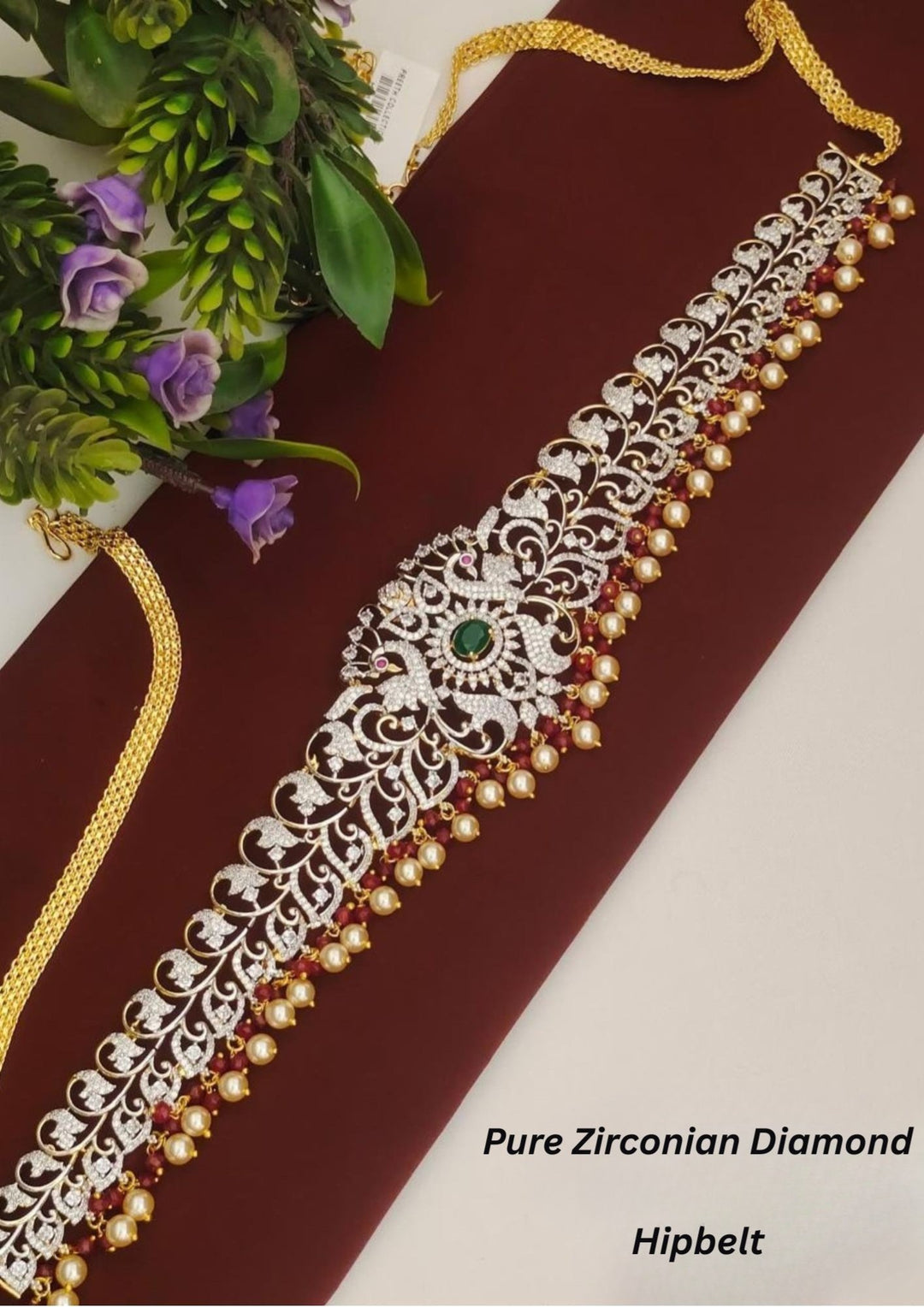 Pure zirconian diamond  Hipbelt (Vaddanam) s 360023