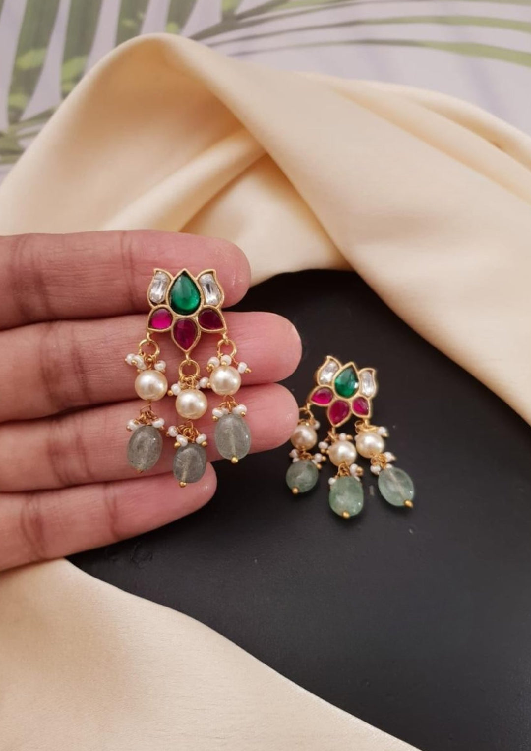 Jadau Kundan Earrings g10620