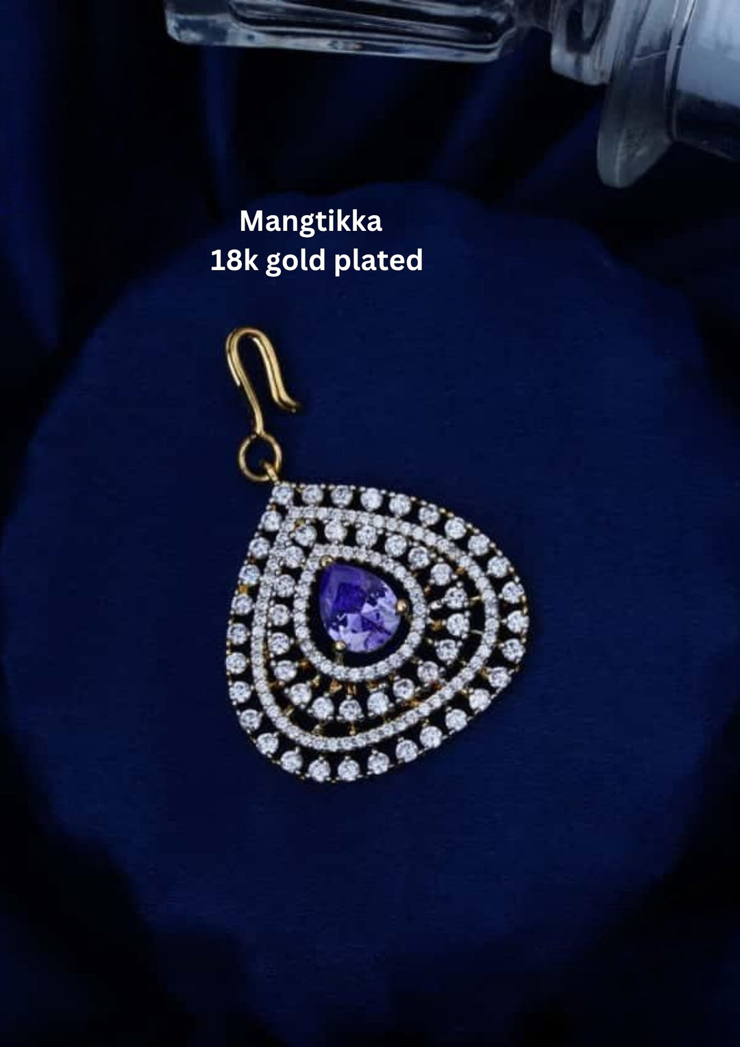 Pure Zirconian Diamond Mangtikka c103520