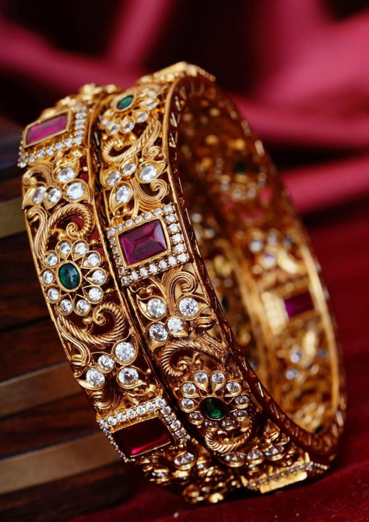 Kundan Bangle ( set of 2) yle200