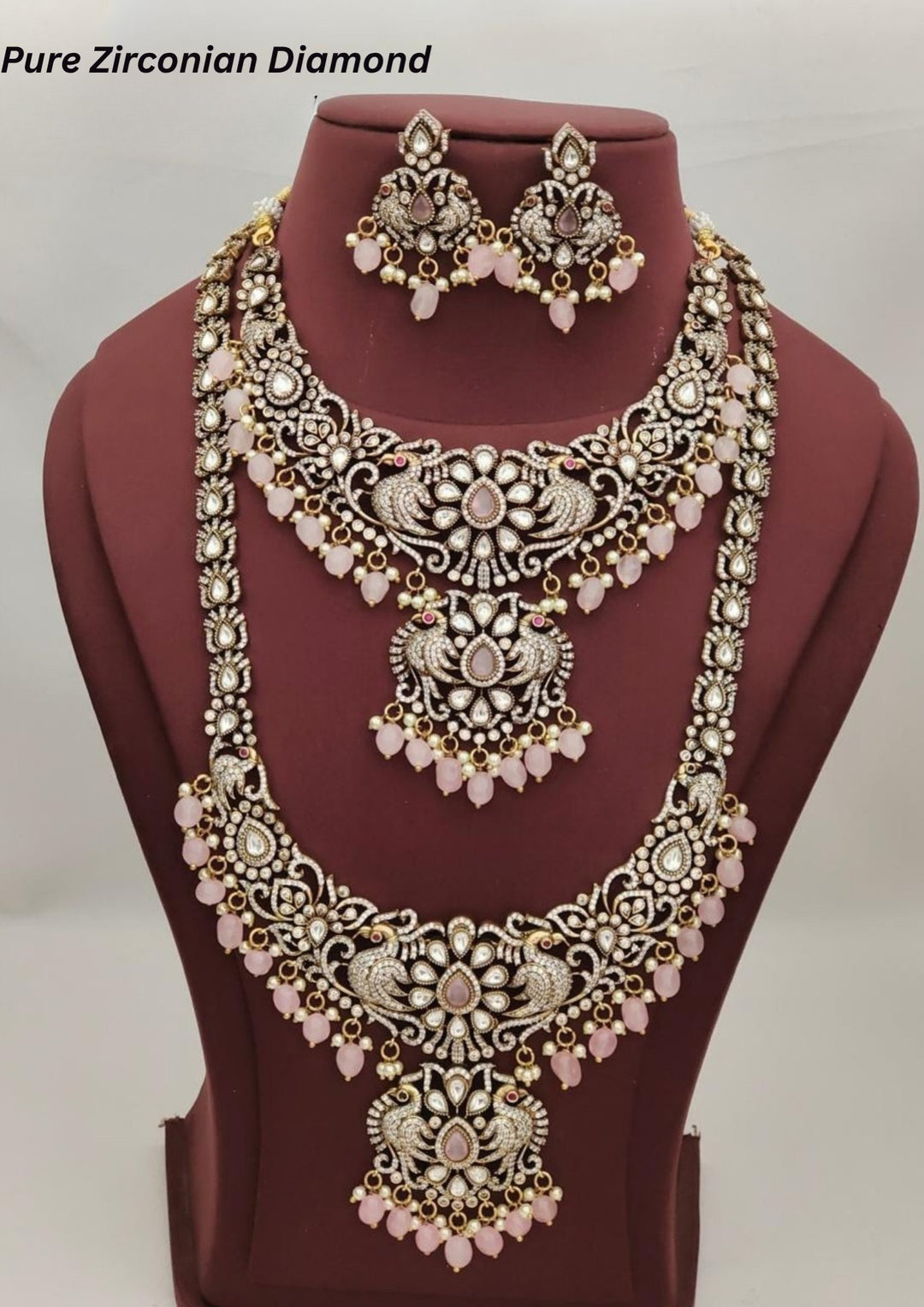 Pure Zirconian Diamond Bridal Set s 800067