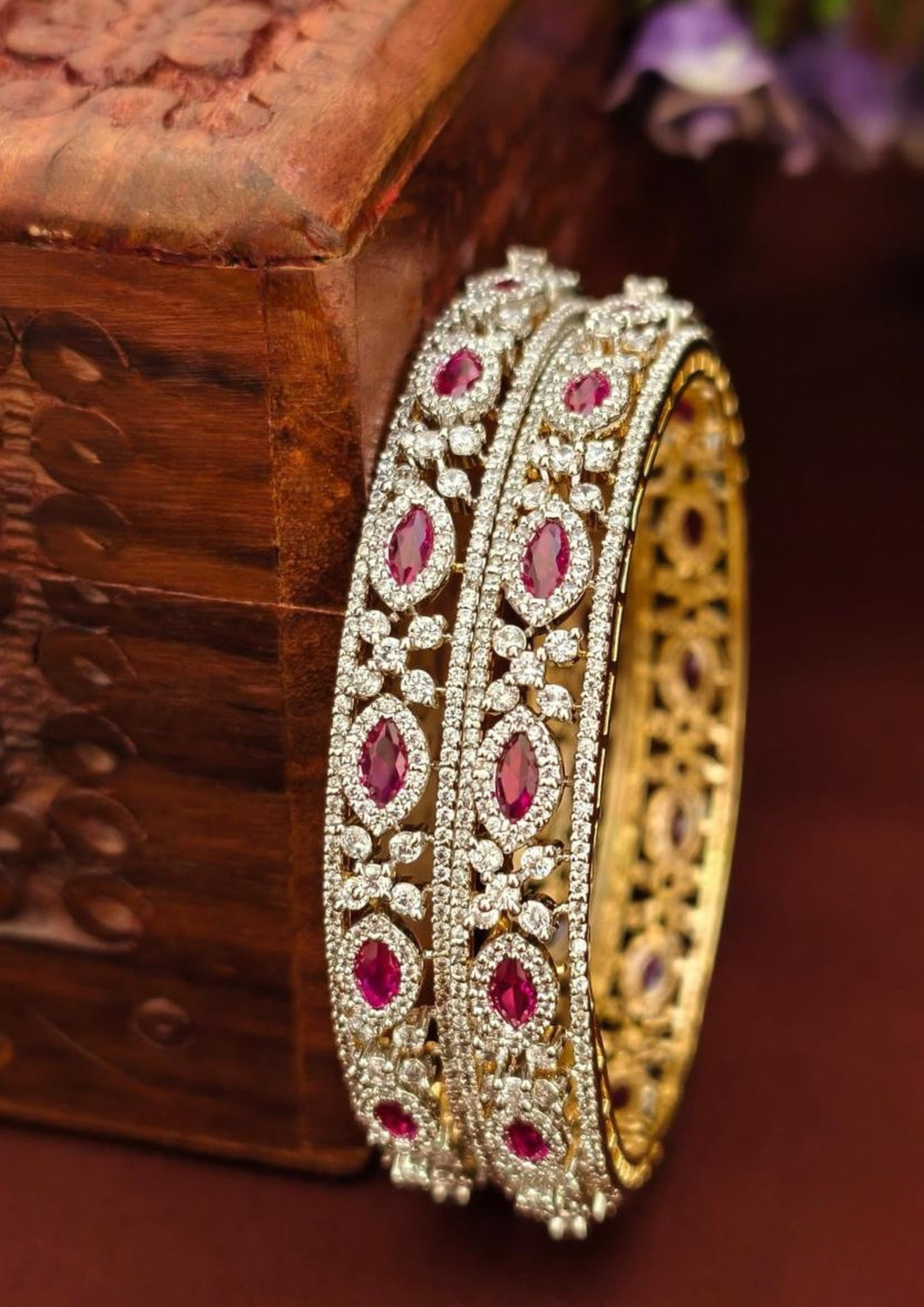 Pure Zirconian Diamond Bangles s 210571
