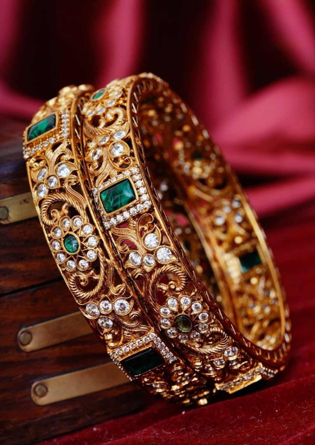 Kundan Bangle ( set of 2) yle200
