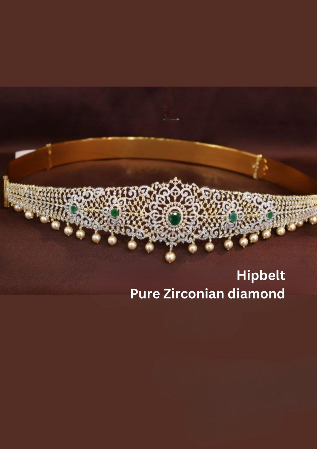 Pure zirconian Diamond Hipbelt (Vaddanam) s380043
