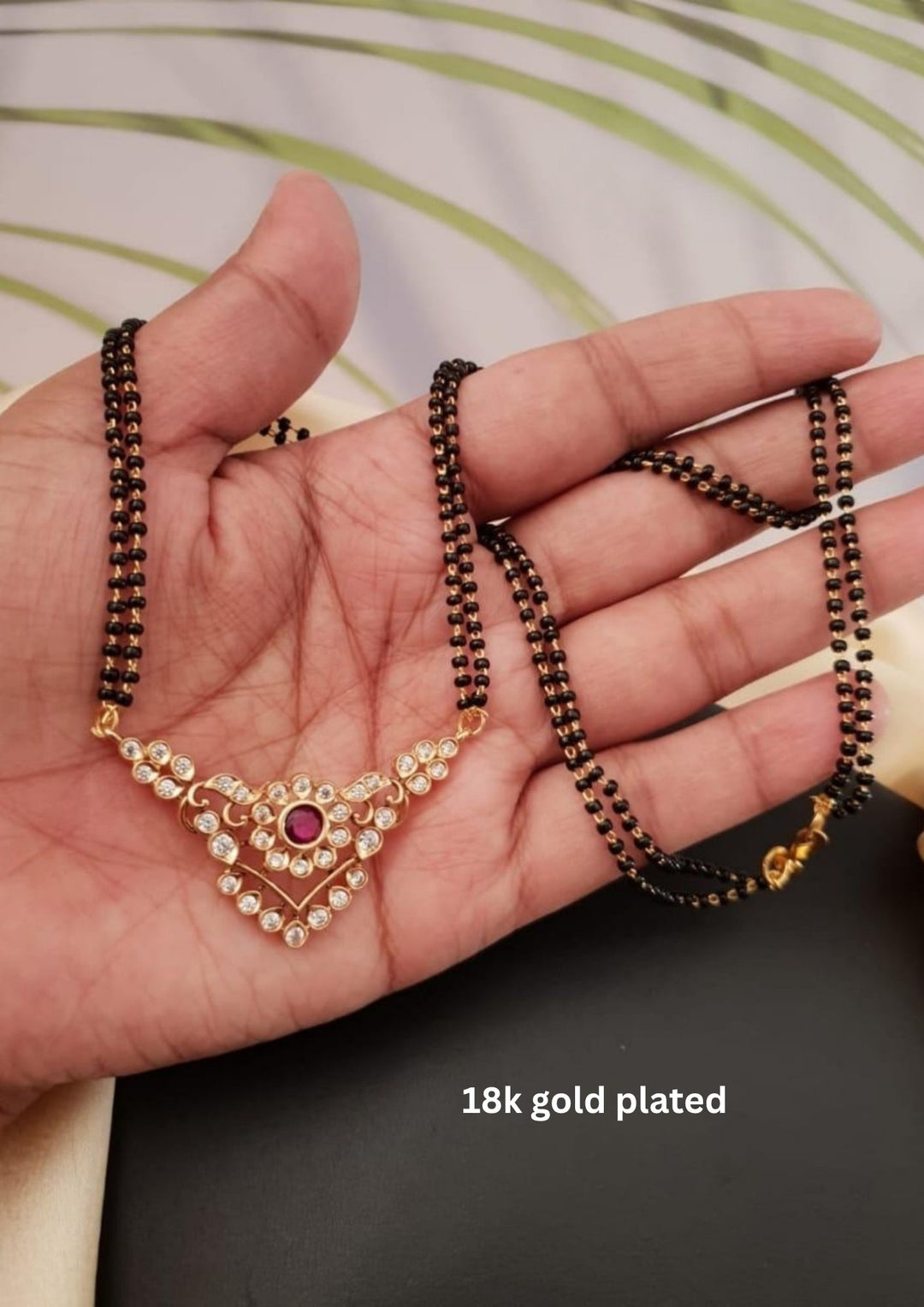 Kundan Mangalsutra g10350