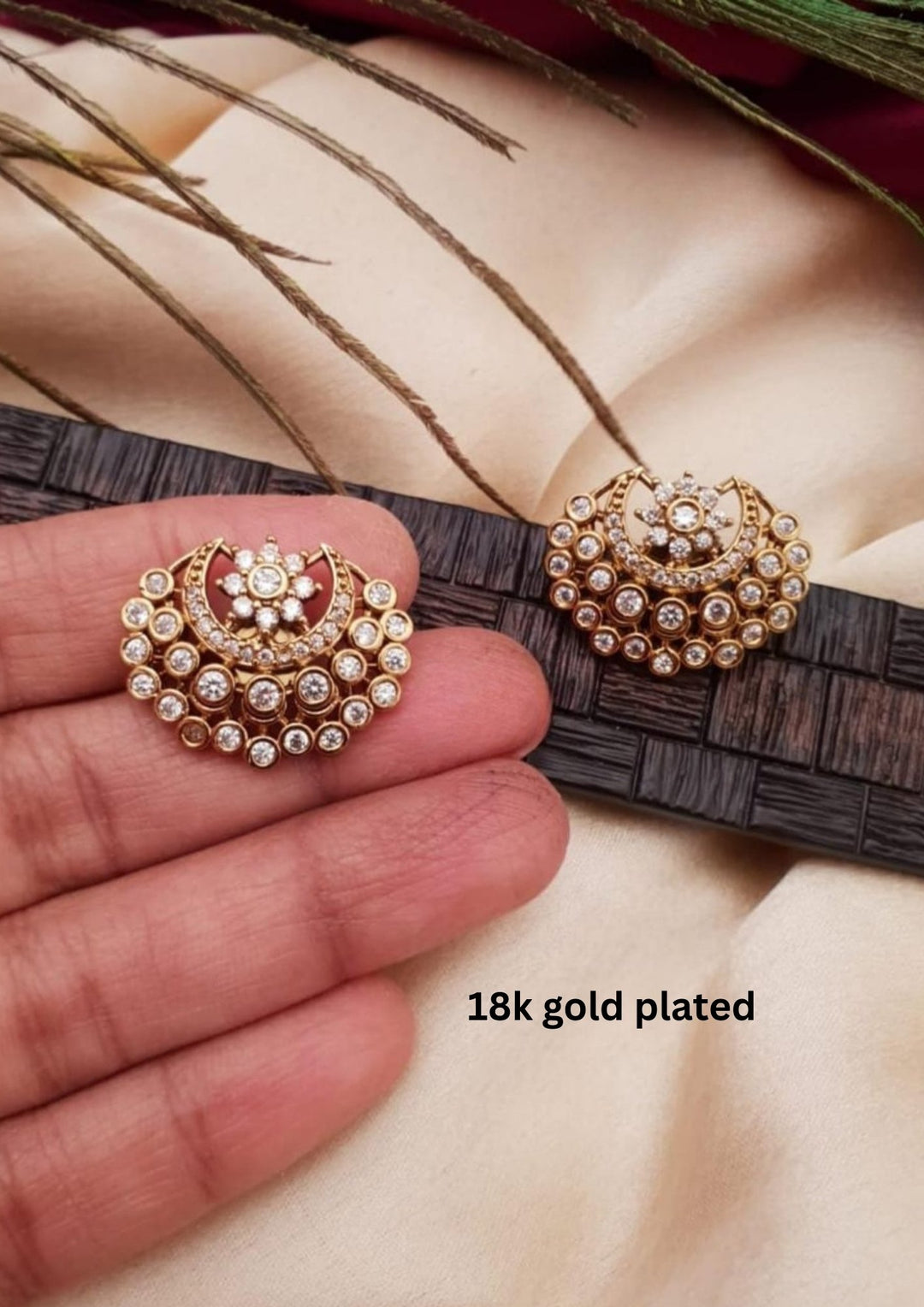 Kundan Earrings g 10299