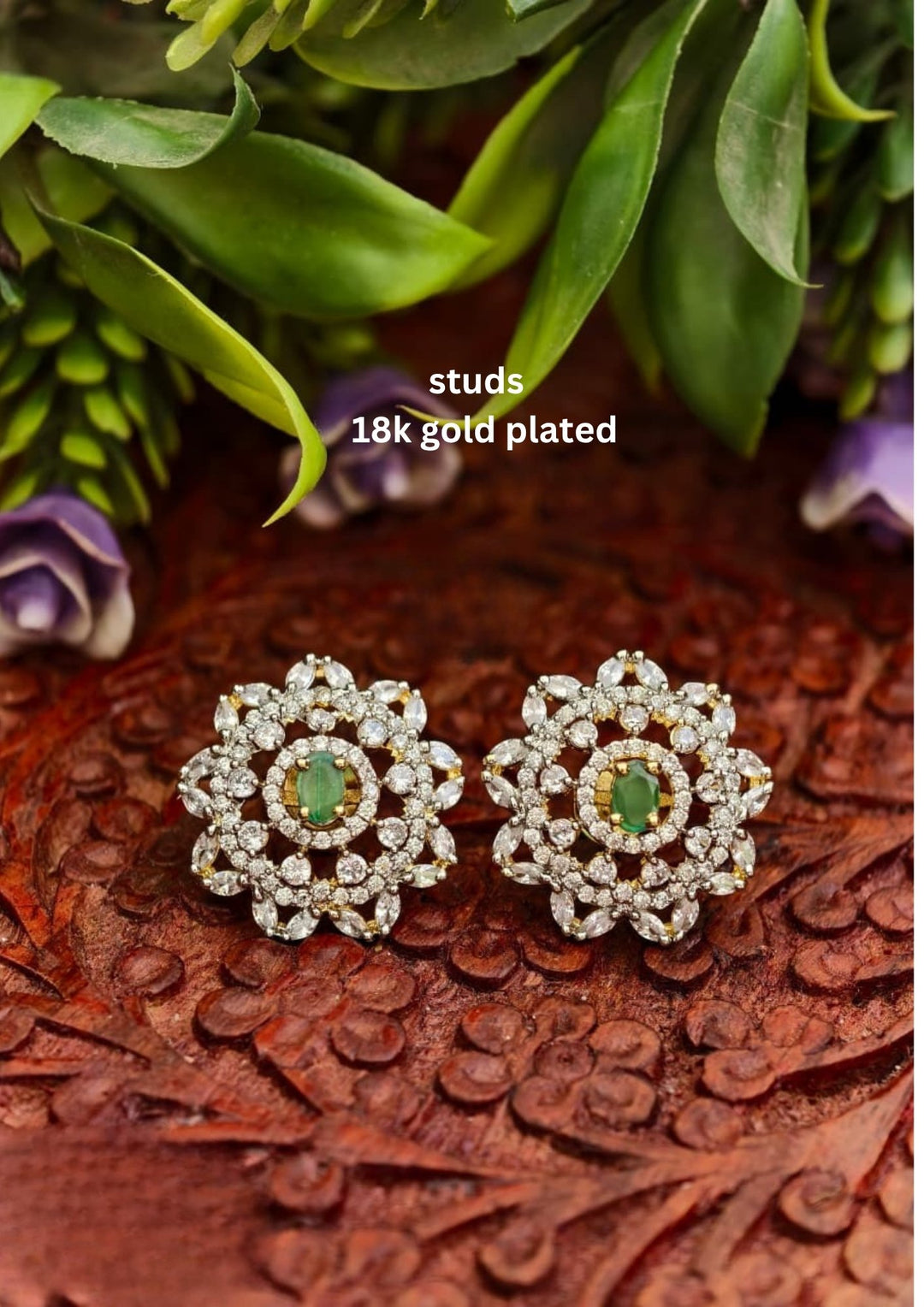 Pure Zirconian Diamond Studs s60004