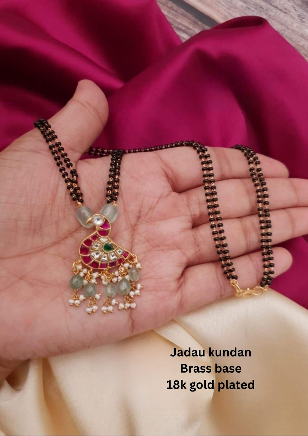 Jadau Kundan Mangalsutra g10750