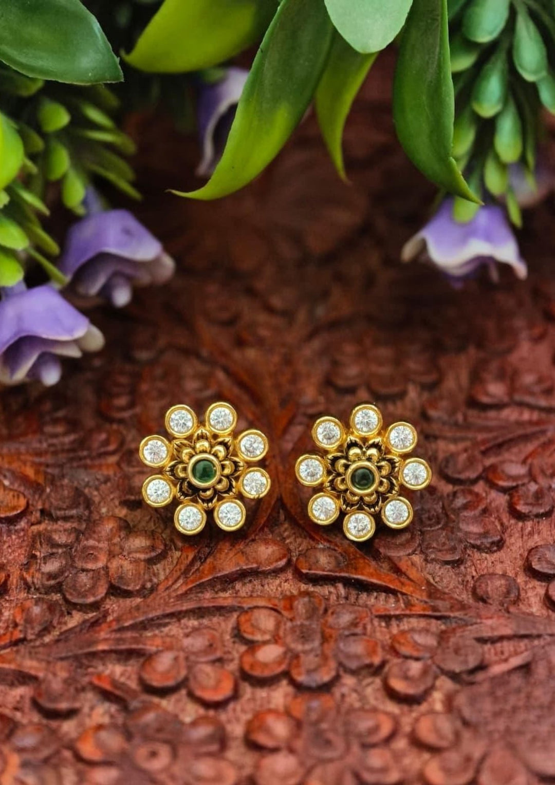 Kundan Studs s50003