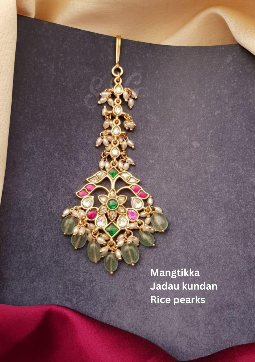Jadau Kundan Mangtikka g10780