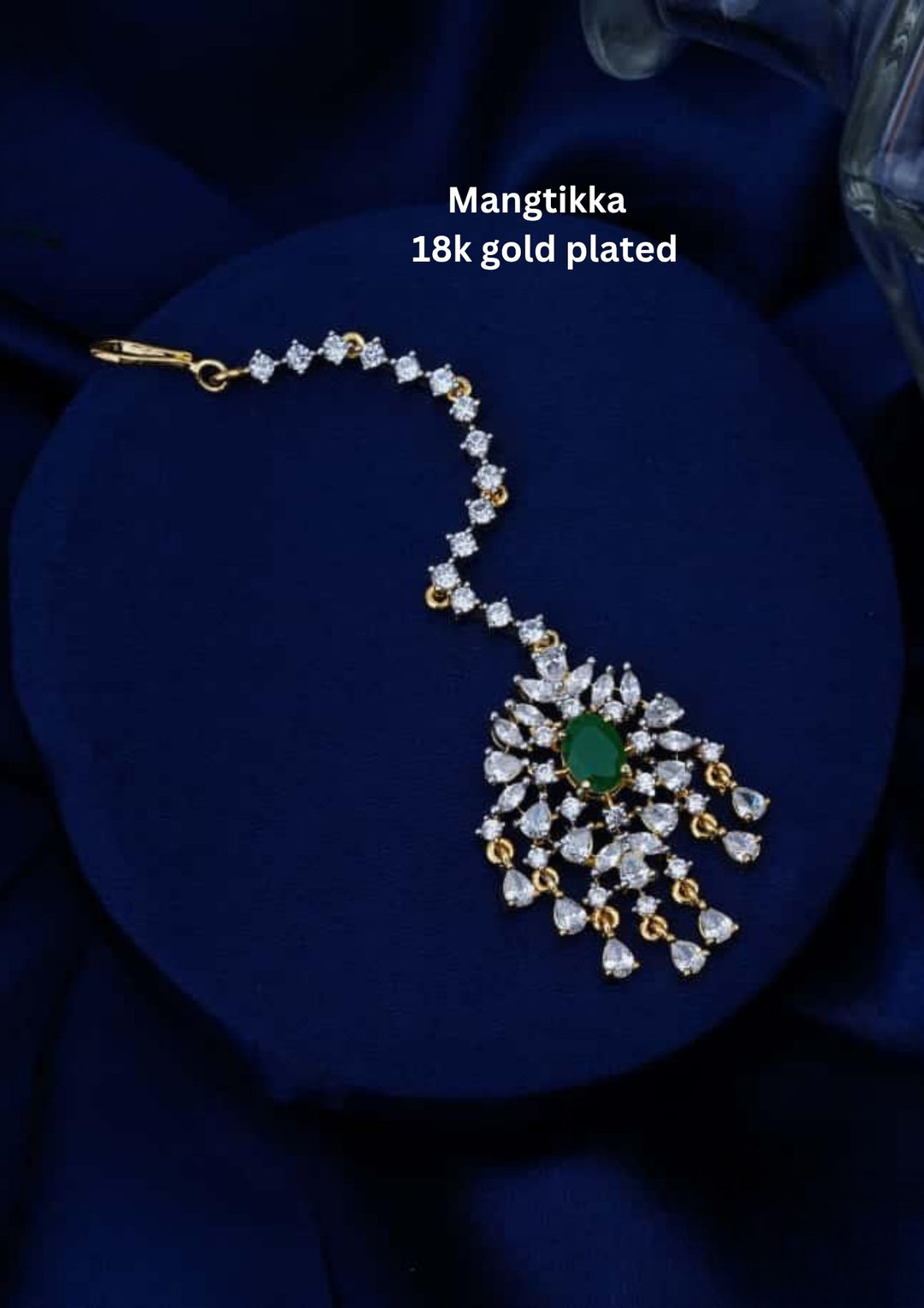 Pure Zirconian Diamond Mangtikka c104020