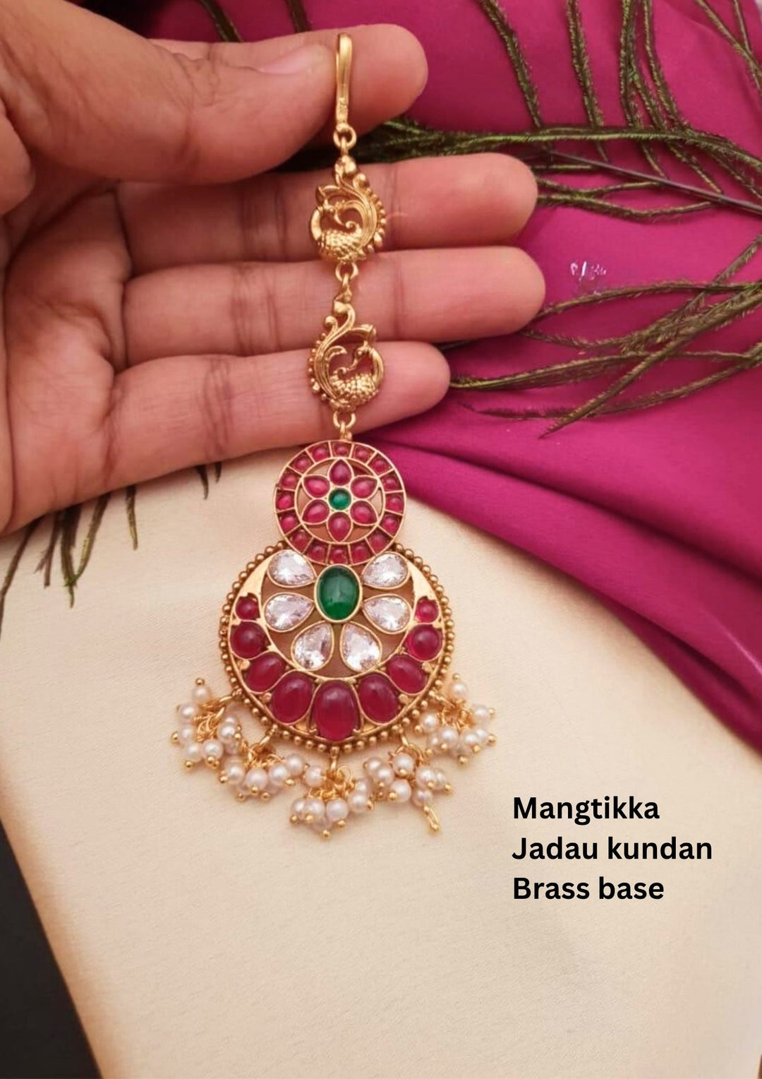 Jadau Kundan Mangtikka g10650