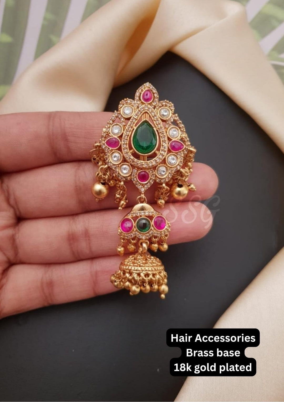 Kundan Hair Accessories g10820