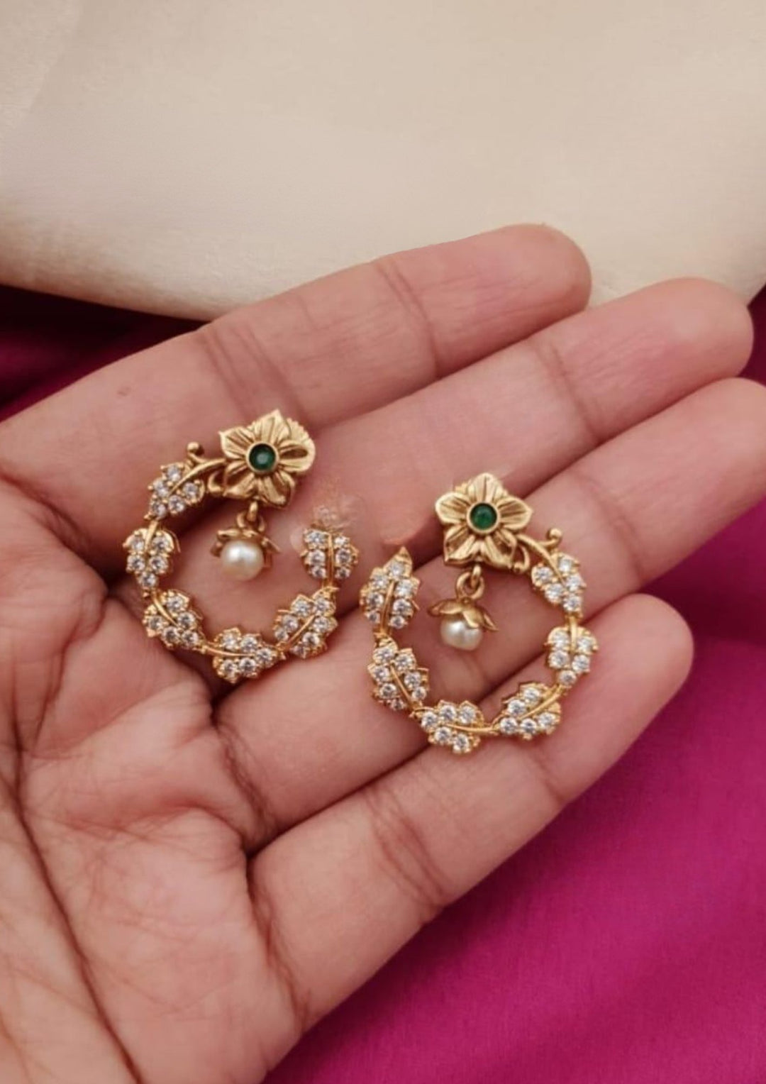 Kundan Earrings g 10499