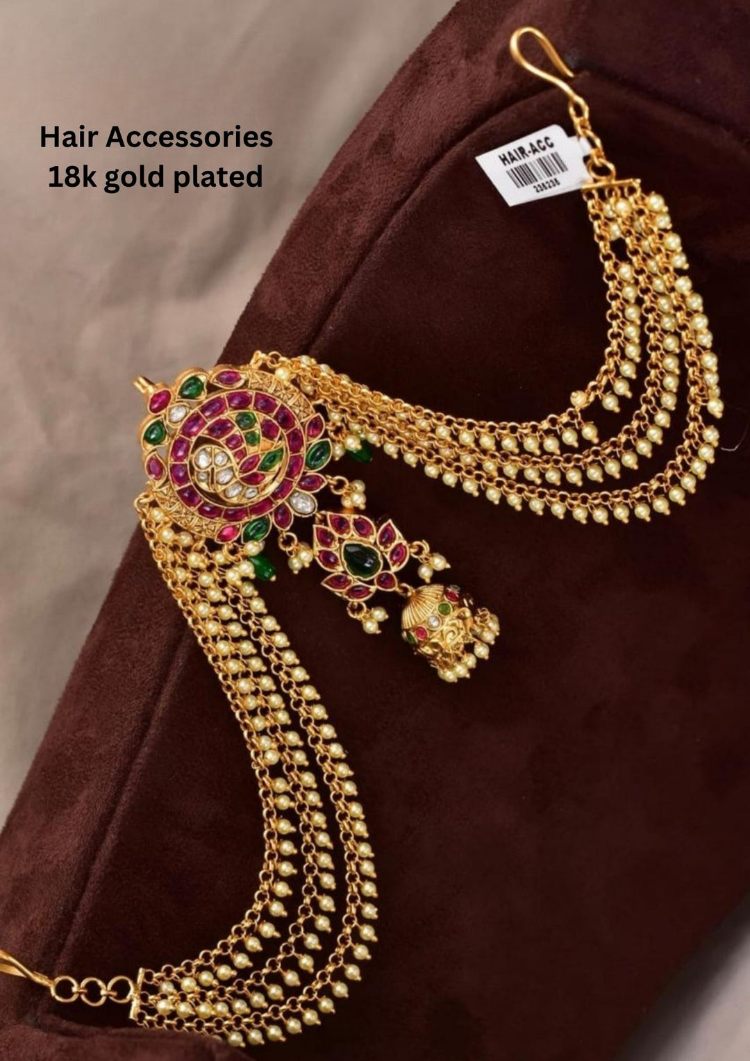 Kundan Hair Accessories yle365