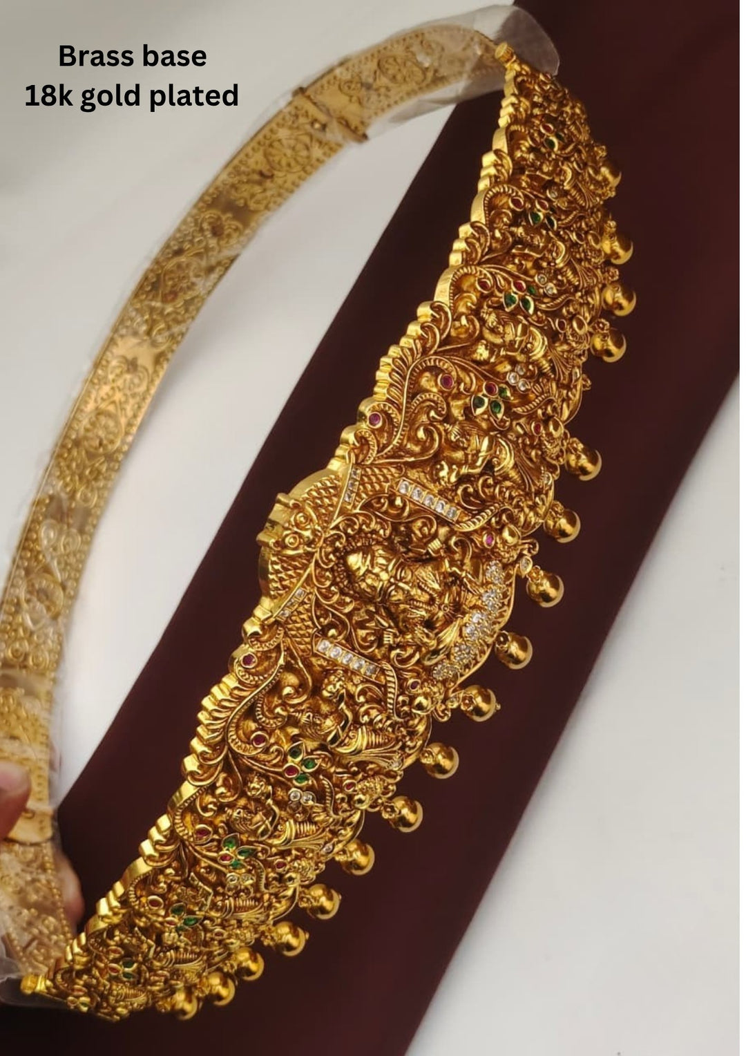 Kundan Temple Hipbelt (Vaddanam) s420083