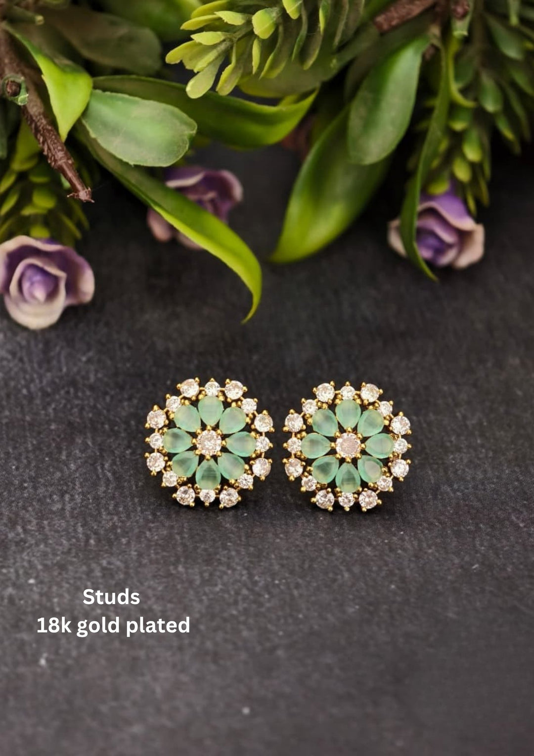 Kundan Studs s70054