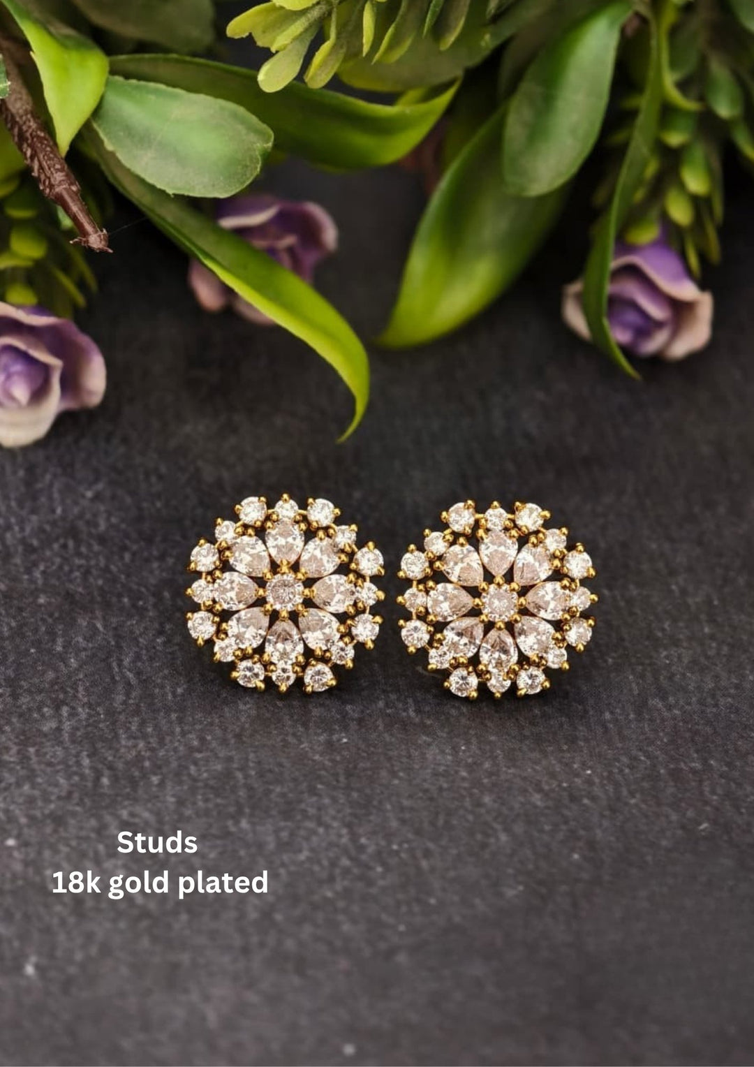 Kundan Studs s70004