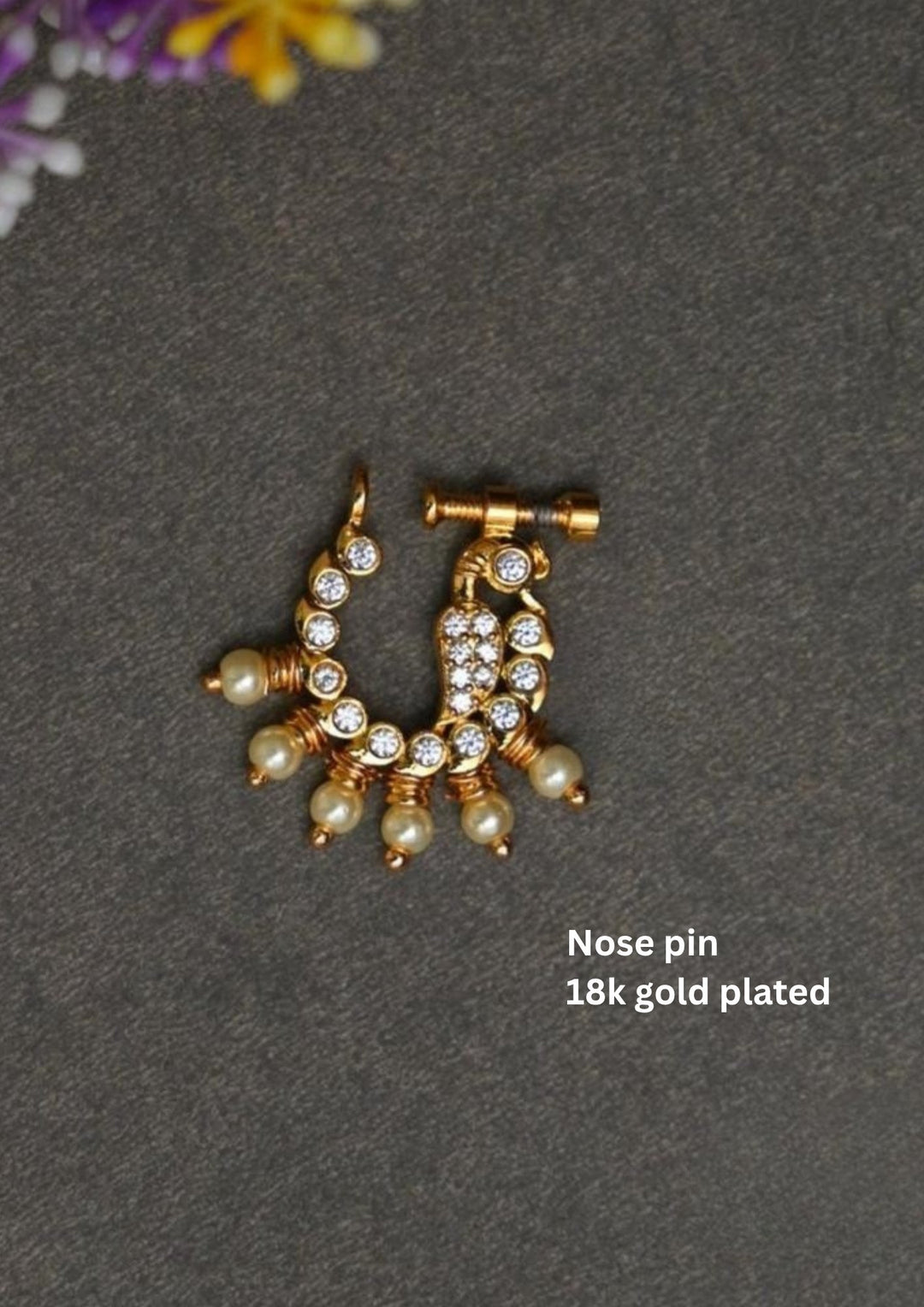 Kundan Nose Pin dp81507