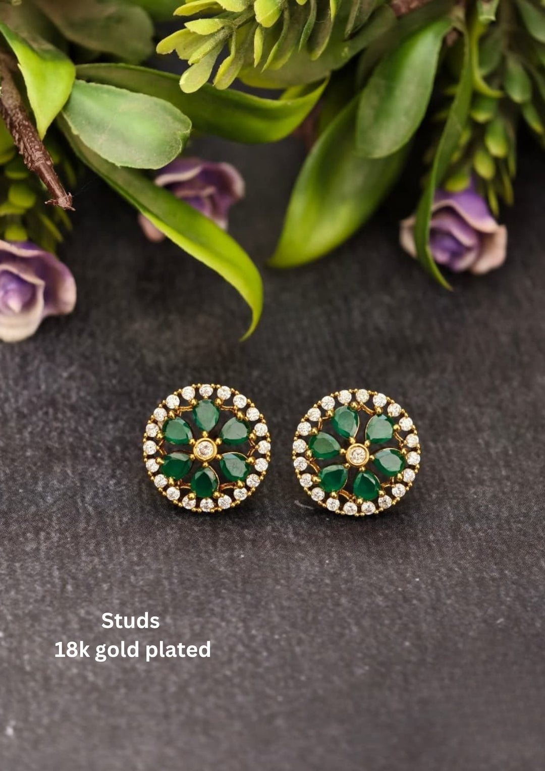 Kundan Studs s60083
